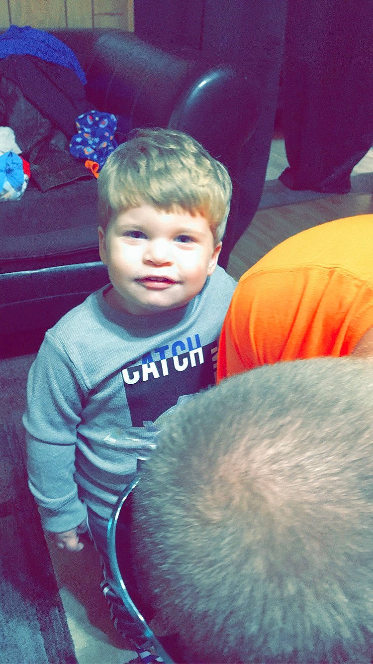 Hunter is registered to the contest to win money with this photo: blond, child, cool, face, fun, hair, hairstyle, person, smile, toddler