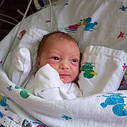 Amelia joined the competition — help win amazing prizes! newborn, baby, infant, blanket, hospital, wrapped, bed, cute, face, eyes, clothing, white, soft, sleeping, child, toddler, cute_baby, newborn_baby, baby_boy, baby_girl