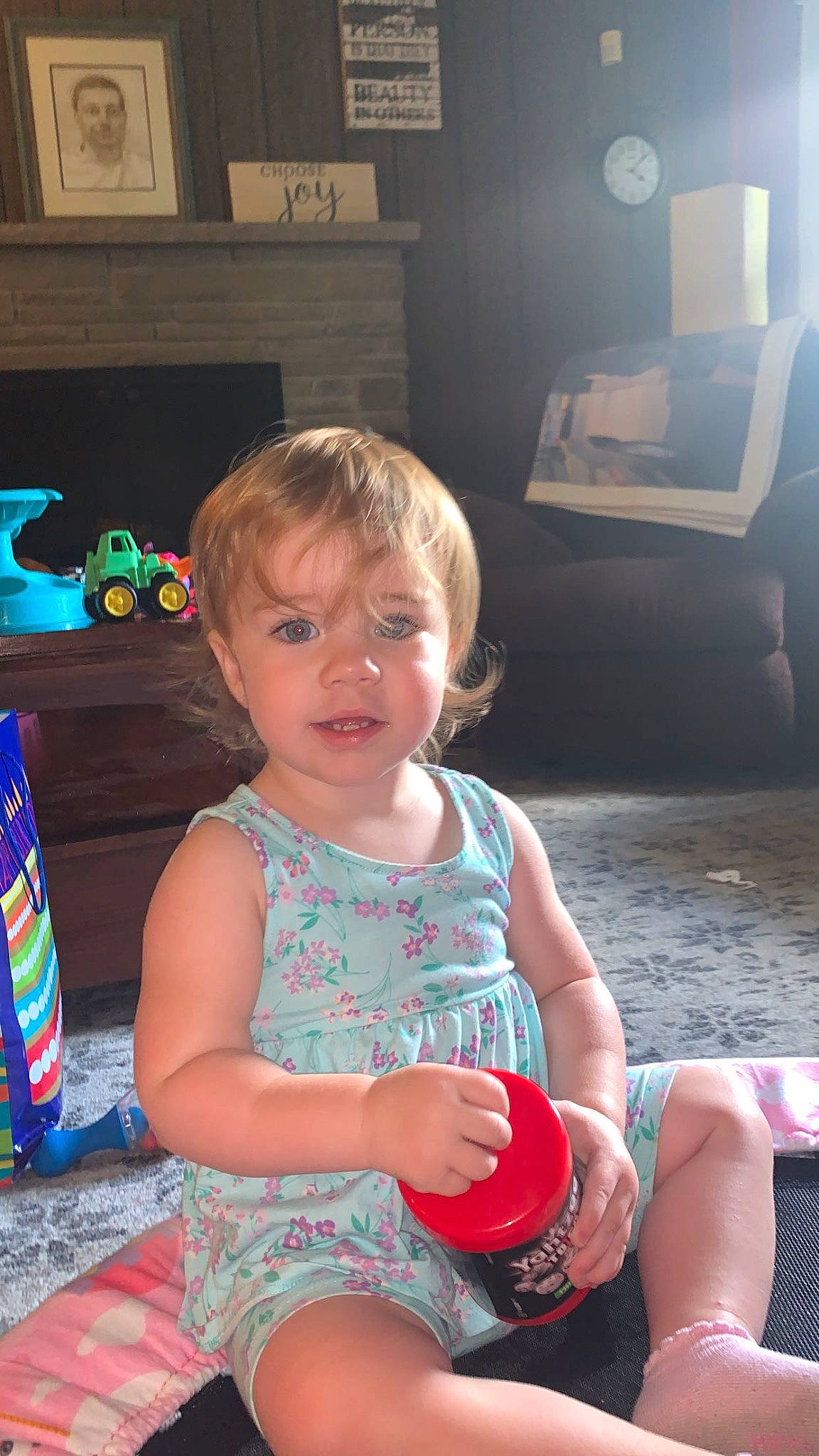 Ariella joined the competition — help win amazing prizes! baby_toddler_clothing, cheek, child, electronic_device, fun, hairstyle, happy, human_leg, knee, leisure, person, picture_frame, pink, shorts, sitting, skin, snapshot, standing, summer, thigh