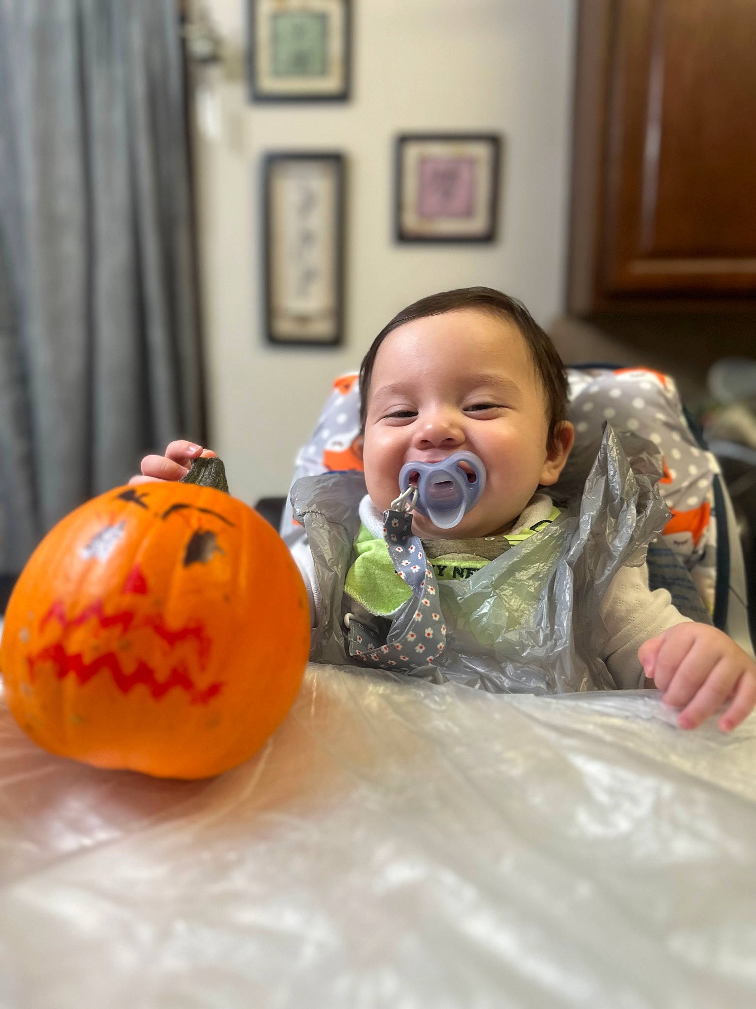 Kehlani joined the competition — help win amazing prizes! baby, calabaza, cucurbita, eye, face, flooring, fun, gourd, happy, head, iris, mouth, natural_foods, person, picture_frame, plant, pumpkin, smile, squash, toddler
