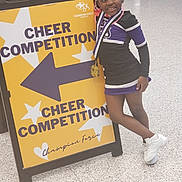 Myanna joined the competition — help win amazing prizes! accessories, advertisement, americanfootball, bodypart, clothing, face, finger, football, footwear, hand, head, helmet, person, photography, portrait, poster, shoe, shorts, sneaker, symbol