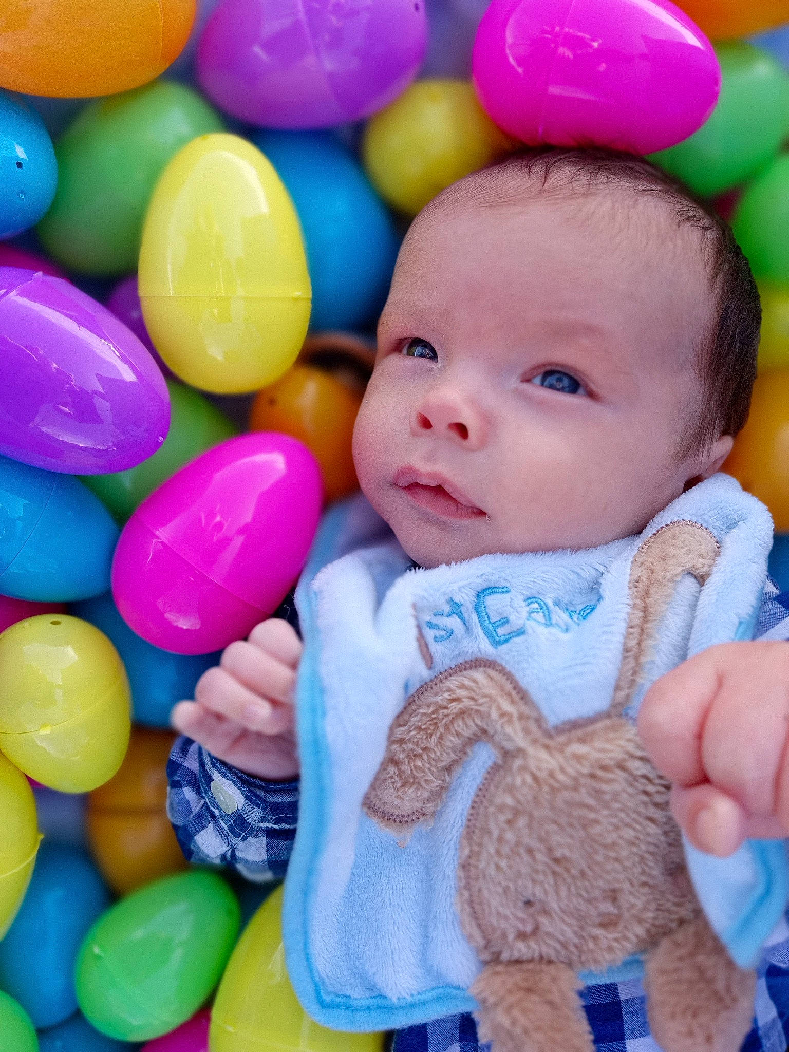 Braylon is registered to the contest to win money with this photo: baby, baby_playing_with_toys, baby_toddler_clothing, ball_pit, balloon, blue, cheek, child, facial_expression, fun, happy, organ, people, person, pink, product, skin, toddler, toy, white