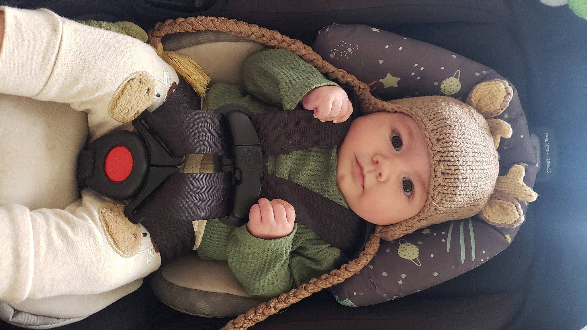 Bowen is registered to the contest to win money with this photo: baby, baby_carriage, baby_products, baby_safety, baby_sleeping, baby_toddler_clothing, beauty, cheek, child, comfort, eye, hand, head, headgear, headwear, linens, pattern, person, product, skin