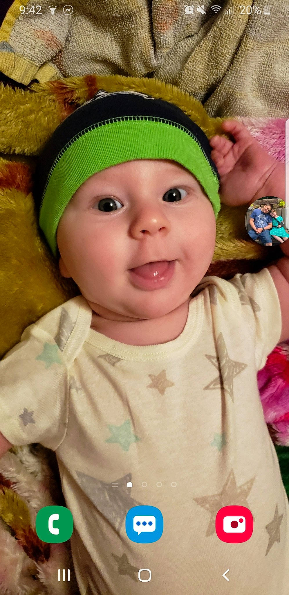 Blake joined the competition — help win amazing prizes! baby, cheek, child, eye, face, fashion_accessory, forehead, hair_accessory, happy, head, headband, headgear, nose, person, skin, smile, toddler
