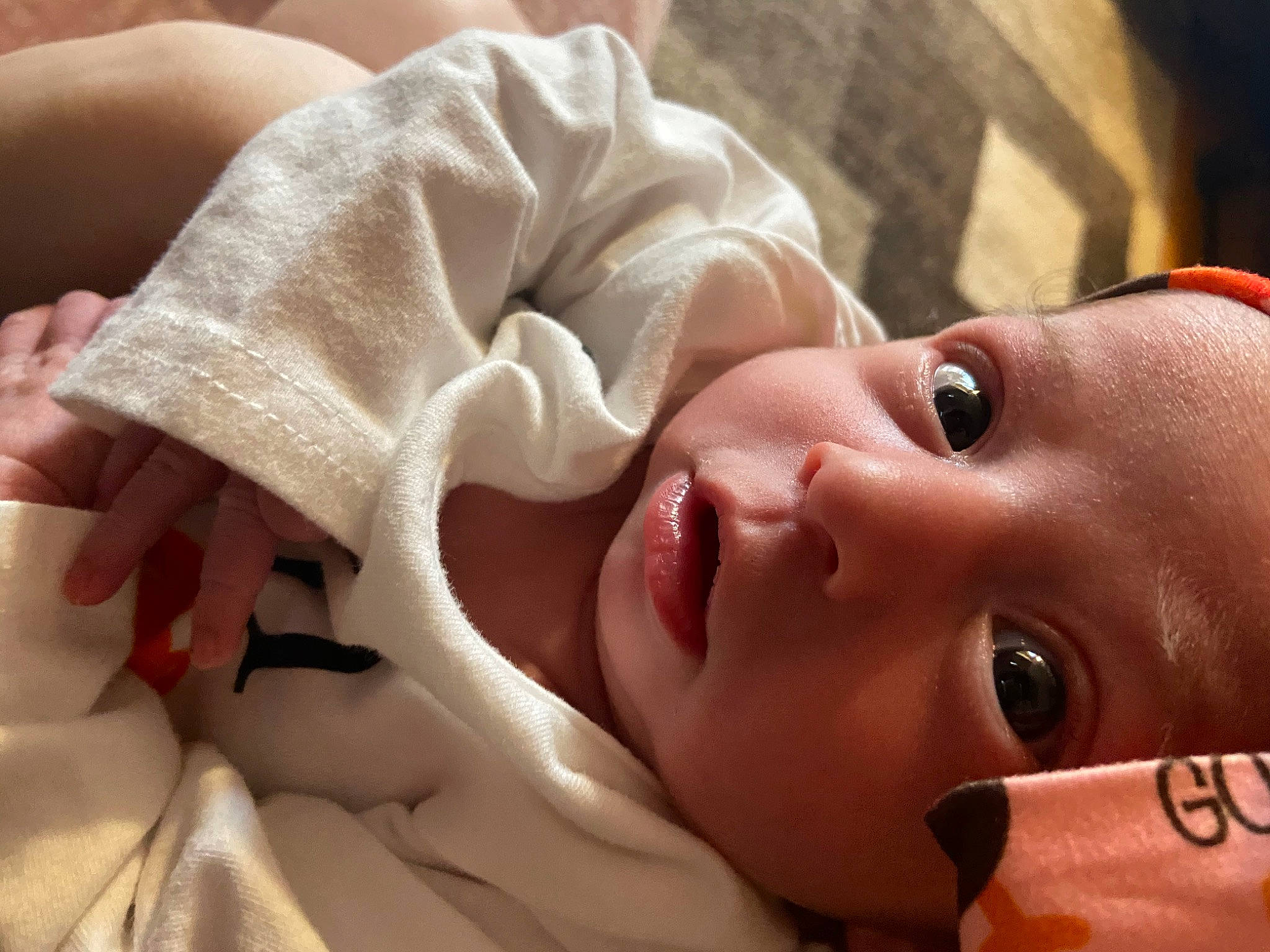 Octavia is registered to the contest to win money with this photo: baby, baby_sleeping, birth, cheek, child, close_up, ear, eye, eyelash, face, facial_expression, finger, hand, head, lip, mouth, nose, person, skin, smile