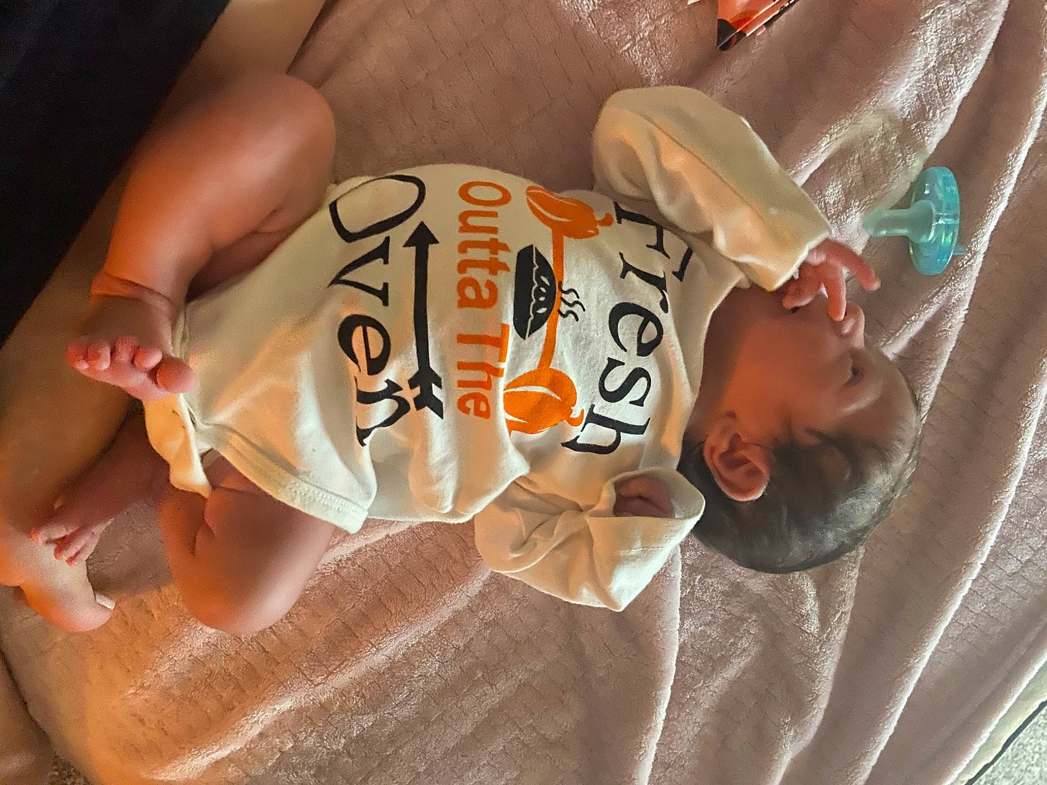 Octavia is registered to the contest to win money with this photo: baby, child, person