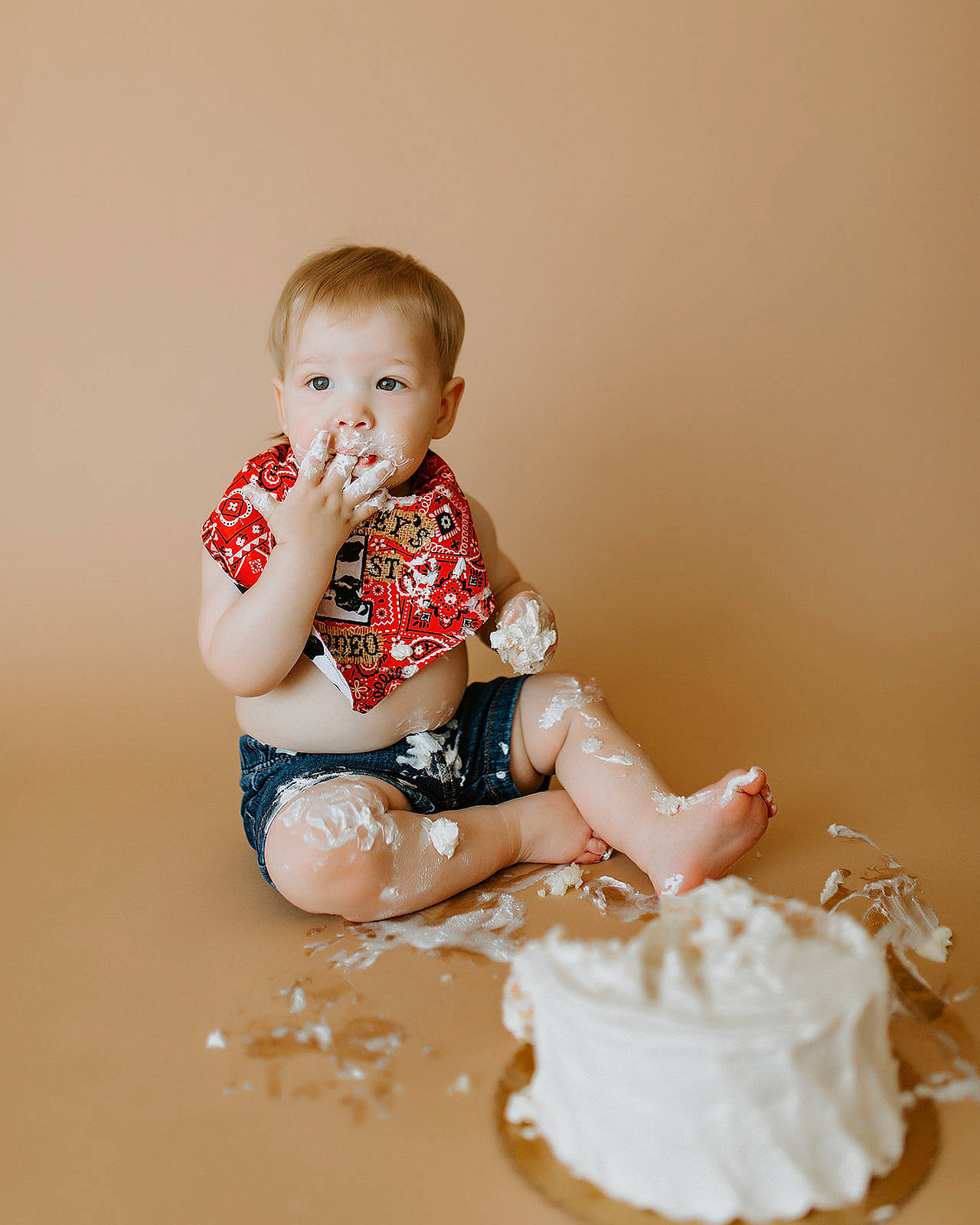 Wesley is registered to the contest to win money with this photo: abdomen, baby, baby_toddler_clothing, child, elbow, flash_photography, foot, happy, head, human_body, human_leg, knee, person, shorts, sitting, skin, sleeve, stomach, t_shirt, thigh
