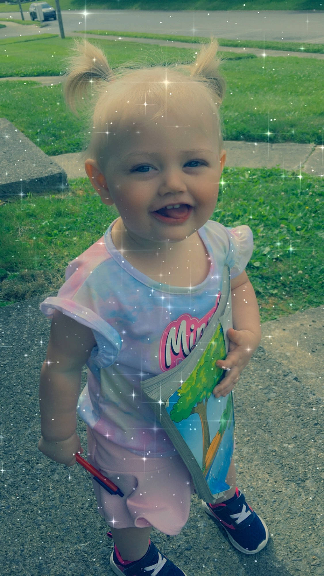 Lilly joined the competition — help win amazing prizes! child, cool, fun, happy, joy, person, play, smile, summer, toddler, water