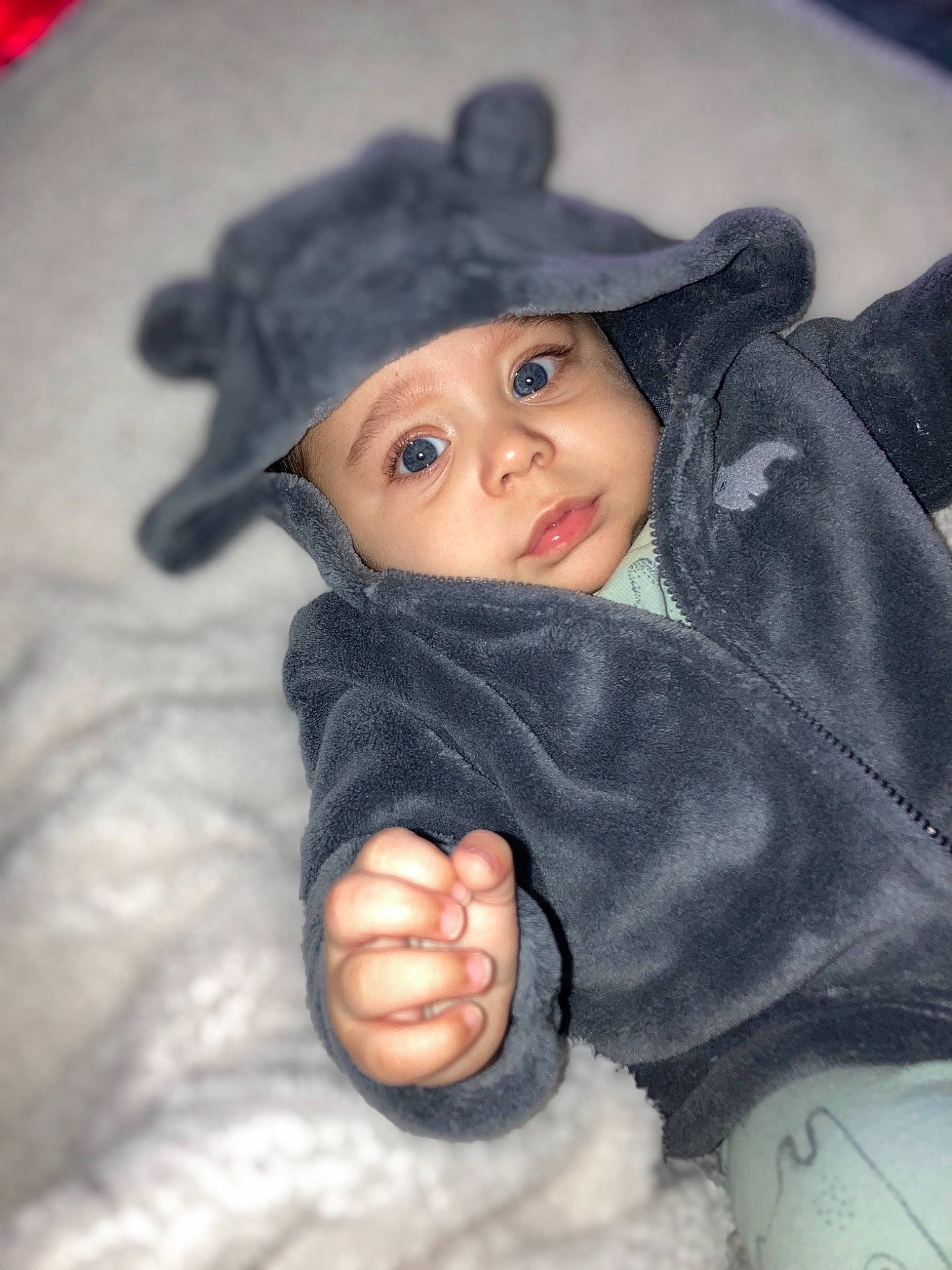 Leszeki joined the competition — help win amazing prizes! baby, cheek, chin, comfort, eye, eyebrow, face, flash_photography, gesture, hat, headwear, iris, lip, mouth, nose, person, skin, sleeve, smile, textile