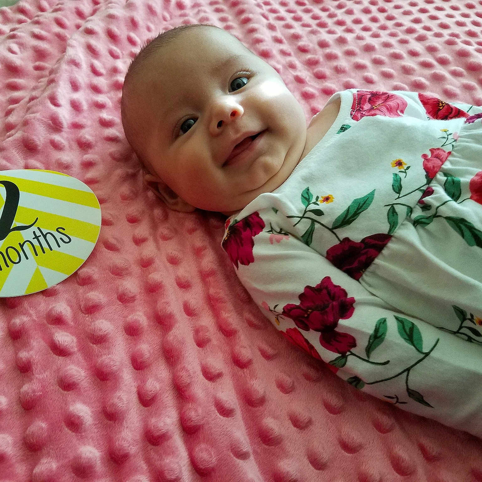 Nikkole joined the competition — help win amazing prizes! baby_products, bedtime, cheek, child, day, girl, infant, material, person, pink, product, red, skin, smile, sweetness, textile, toddler