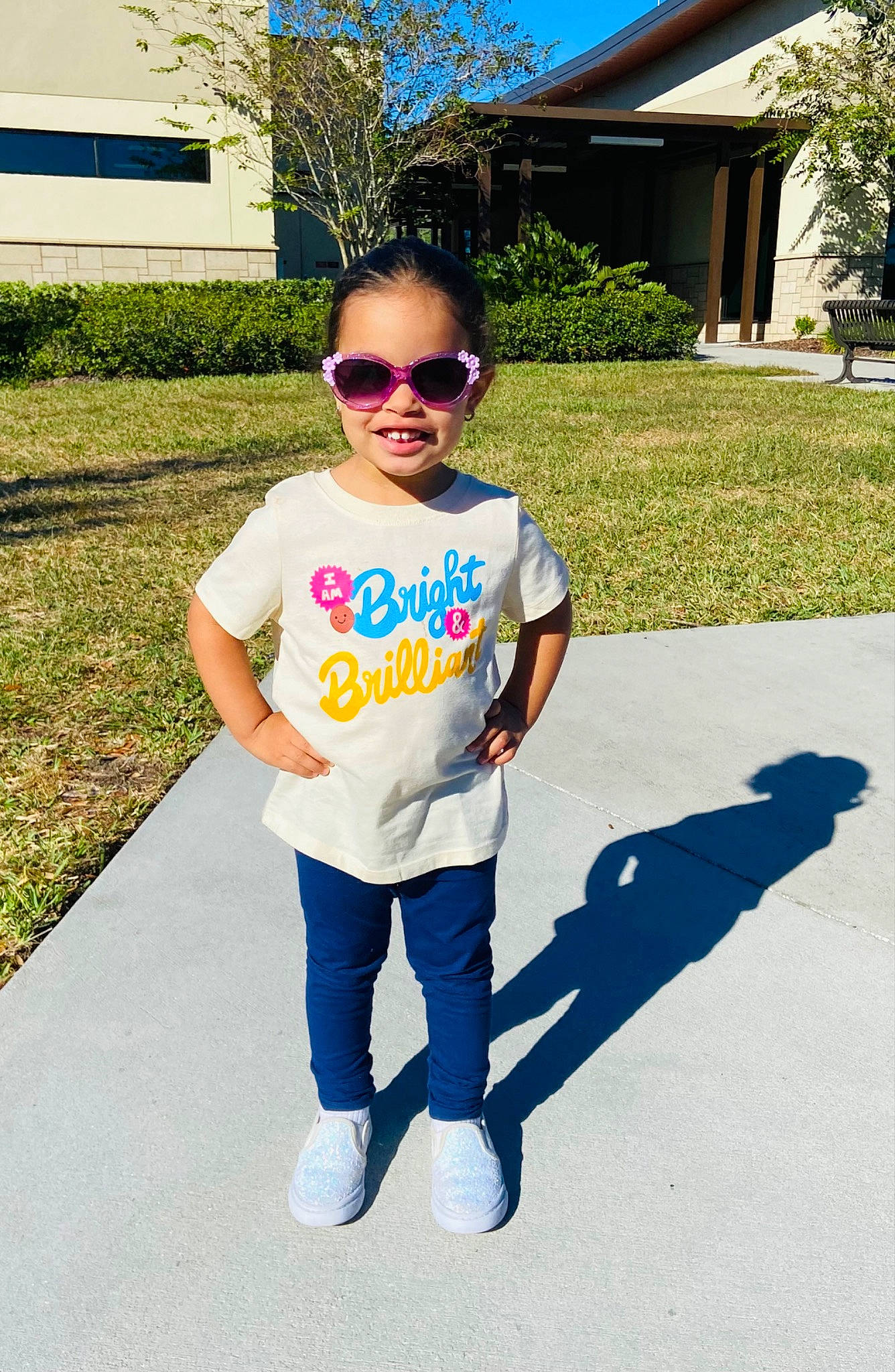 Ayah joined the competition — help win amazing prizes! asphalt, baby_toddler_clothing, cool, eyewear, fun, glasses, goggles, grass, happy, head, leisure, person, plant, public_space, recreation, sleeve, sunglasses, t_shirt, toddler, tree