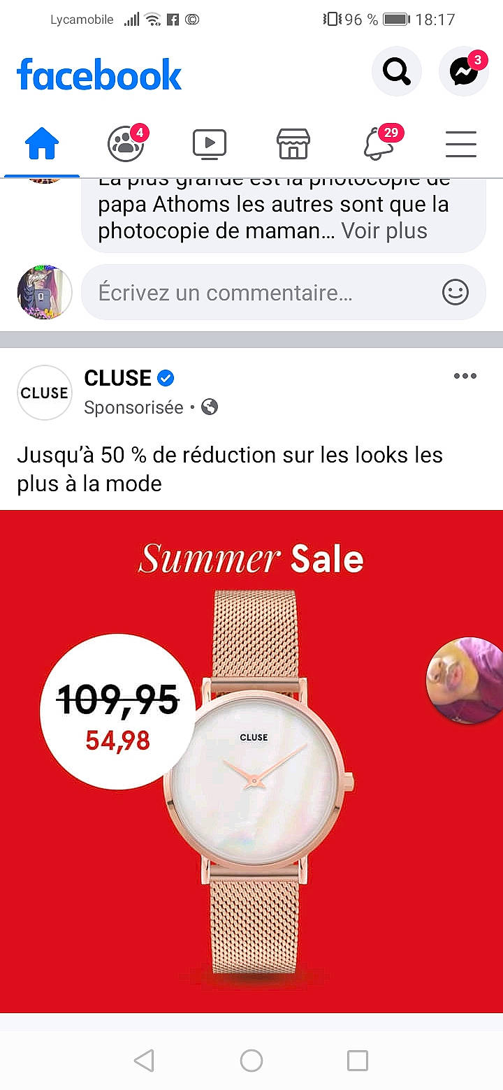 Marion a rejoint le concours — aidez-le/la à gagner de superbes lots ! font, person, product, text