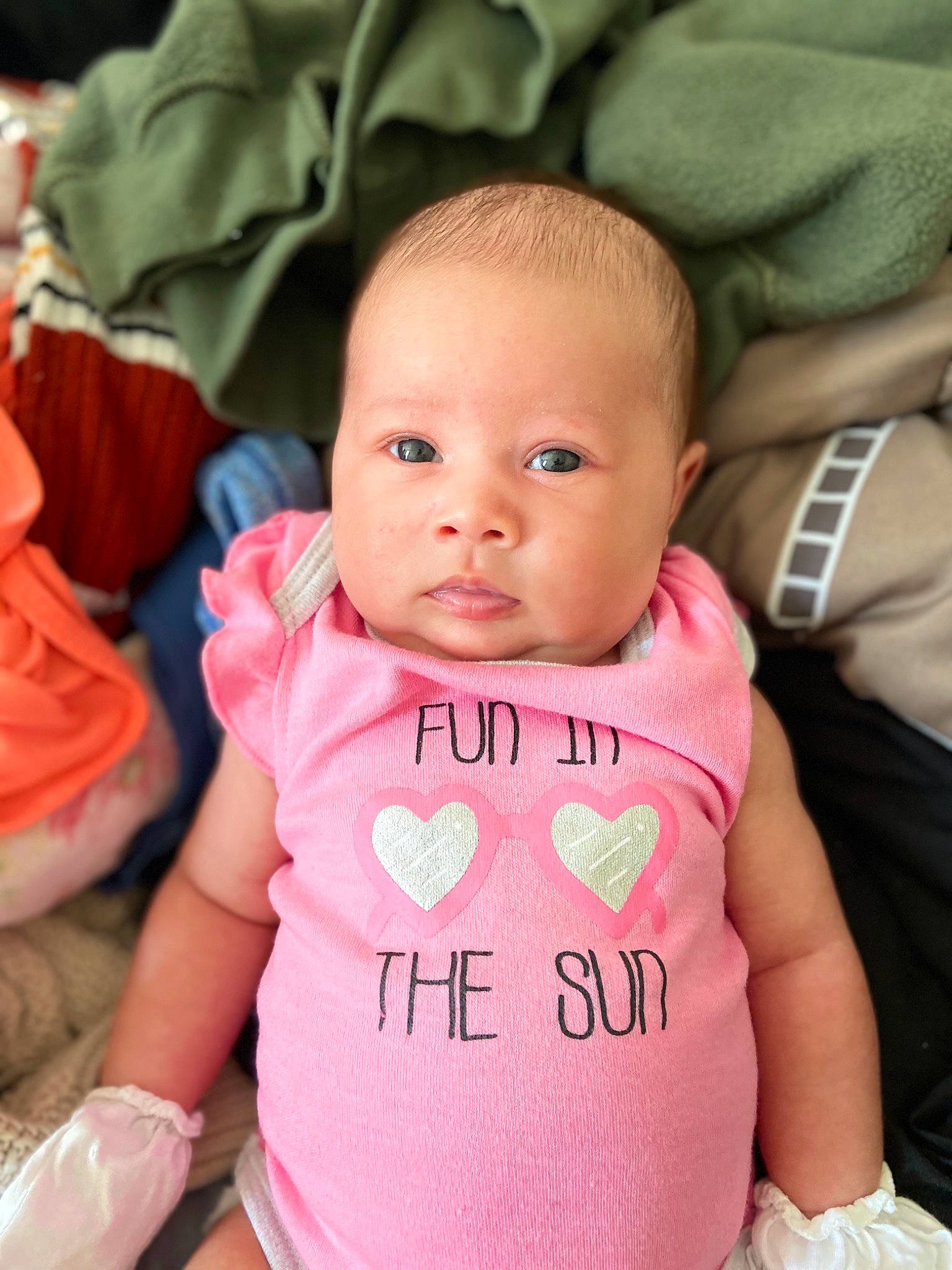 Maria Sky joined the competition — help win amazing prizes! baby, baby_products, baby_toddler_clothing, beauty, cheek, child, face, head, lip, person, pink, product, skin, smile, toddler, vacation