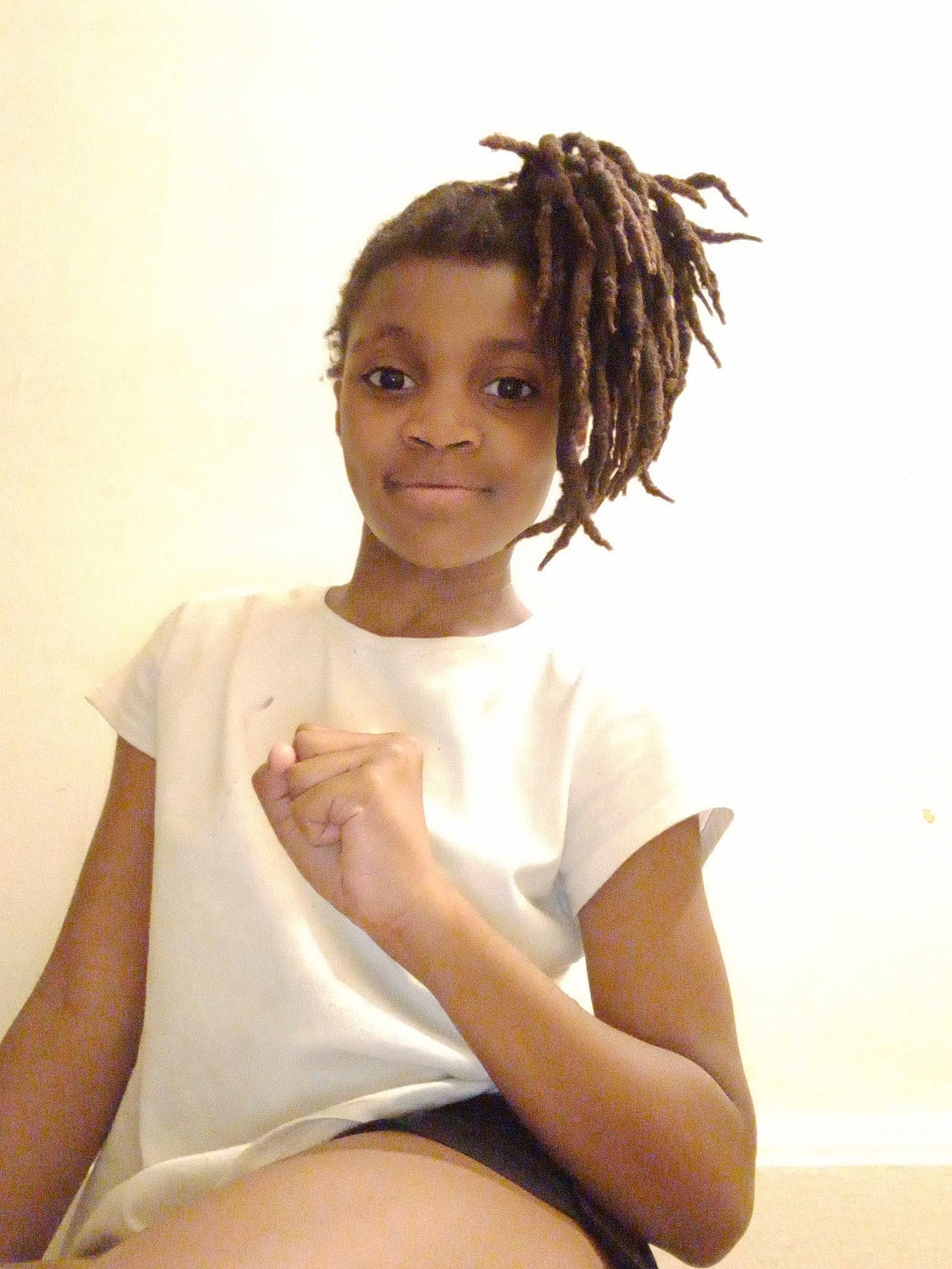 Zaidah joined the competition — help win amazing prizes! arm, black_hair, dress, elbow, eye, eyebrow, eyelash, flash_photography, gesture, hair, happy, human_leg, joy, knee, lip, long_hair, person, skin, sleeve, smile