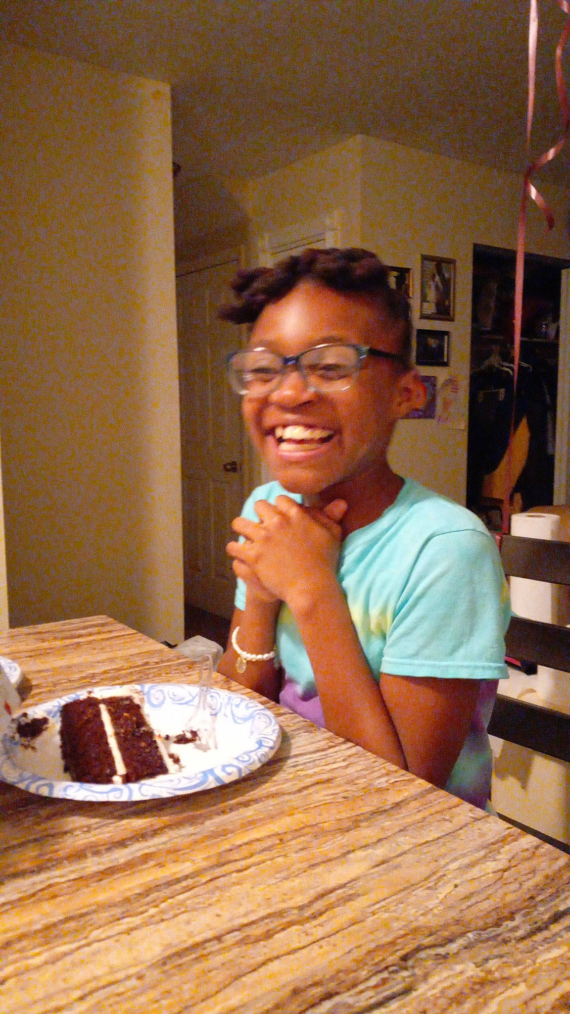 Zaidah joined the competition — help win amazing prizes! birthday_cake, cake, cake_decorating, cuisine, dessert, event, eyewear, food, furniture, glasses, happy, icing, ingredient, joy, person, plate, recipe, smile, sugar_cake, sweetness