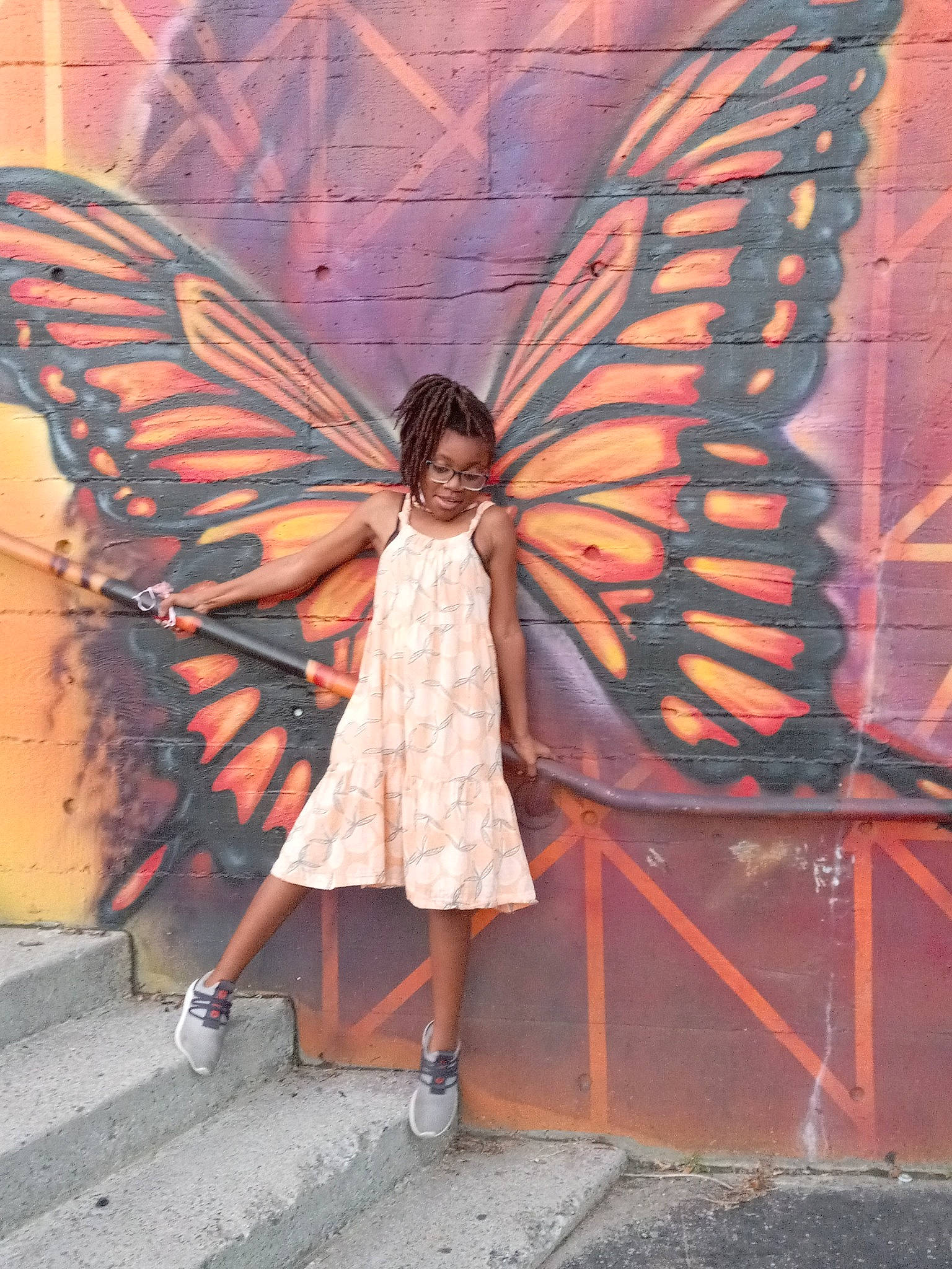 Zaidah is registered to the contest to win money with this photo: art, arthropod, butterfly, eye, fictional_character, fun, insect, invertebrate, leaf, leisure, moths_and_butterflies, mythical_creature, nature, organism, painting, pattern, person, pollinator, snapshot, symmetry