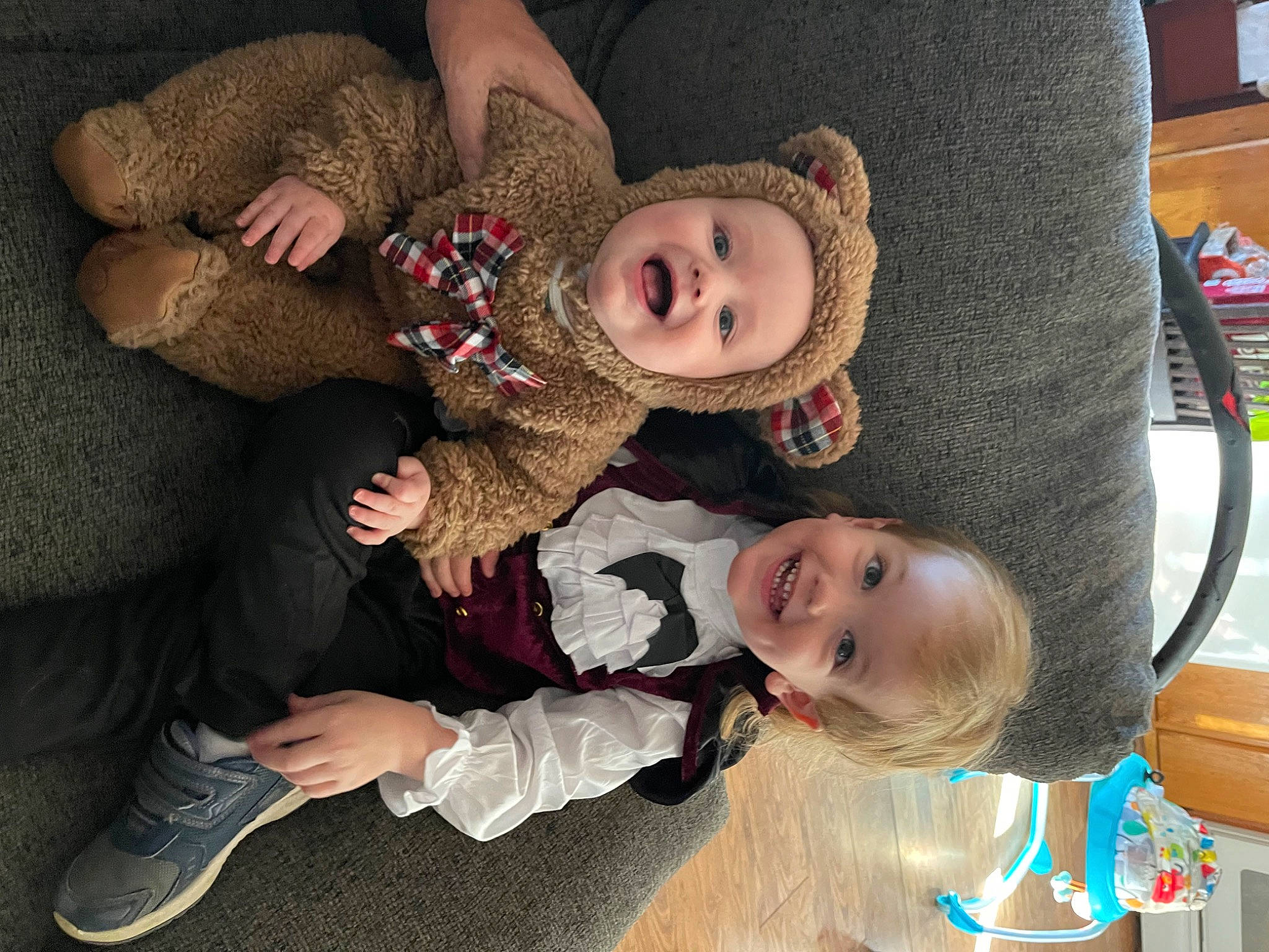 Nico joined the competition — help win amazing prizes! baby, baby_products, baby_toddler_clothing, cheek, child, comfort, fun, fur, happy, headgear, headwear, joy, lap, mammal, person, sitting, skin, smile, stuffed_toy, sun_hat