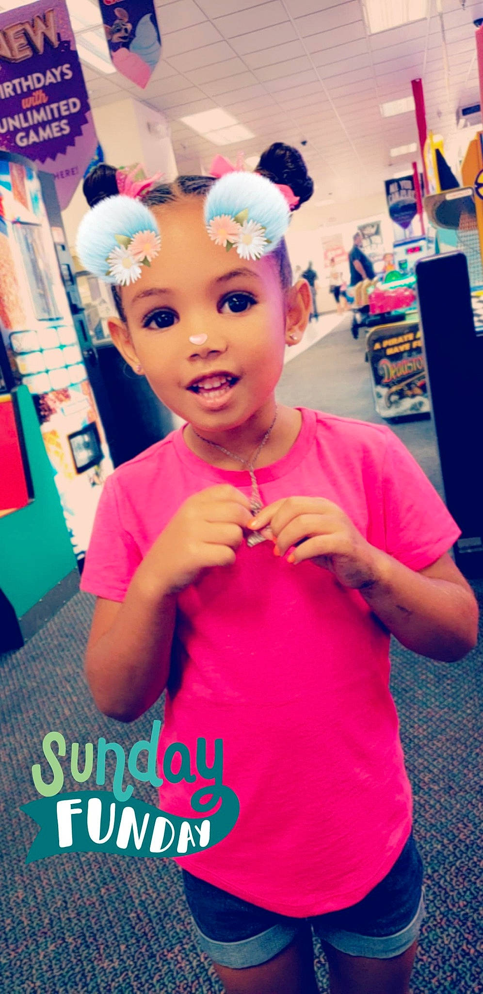 Ariel joined the competition — help win amazing prizes! beauty, child, cool, day, fashion_accessory, fun, girl, hair_coloring, hairstyle, happiness, magenta, person, pink, product, purple, skin, smile, toddler