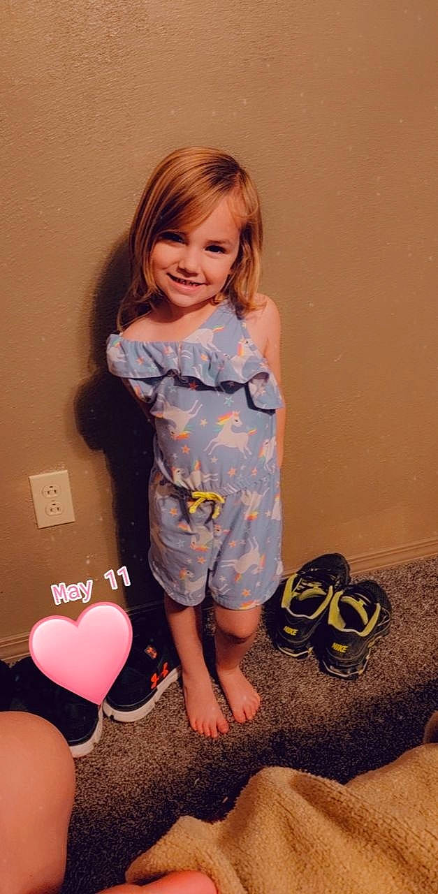 Layla Martin joined the competition — help win amazing prizes! baby_toddler_clothing, balloon, dress, electric_blue, finger, flash_photography, flooring, happy, human_leg, joint, joy, knee, leg, neck, organ, person, pink, sleeve, smile, t_shirt