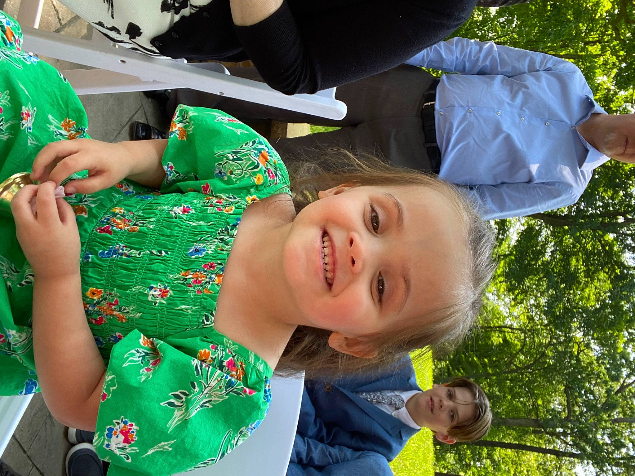 Jolynn joined the competition — help win amazing prizes! child, event, facial_expression, fun, gesture, grass, green, happy, holiday, joy, leaf, leisure, pattern, people, people_in_nature, person, plant, recreation, smile, summer