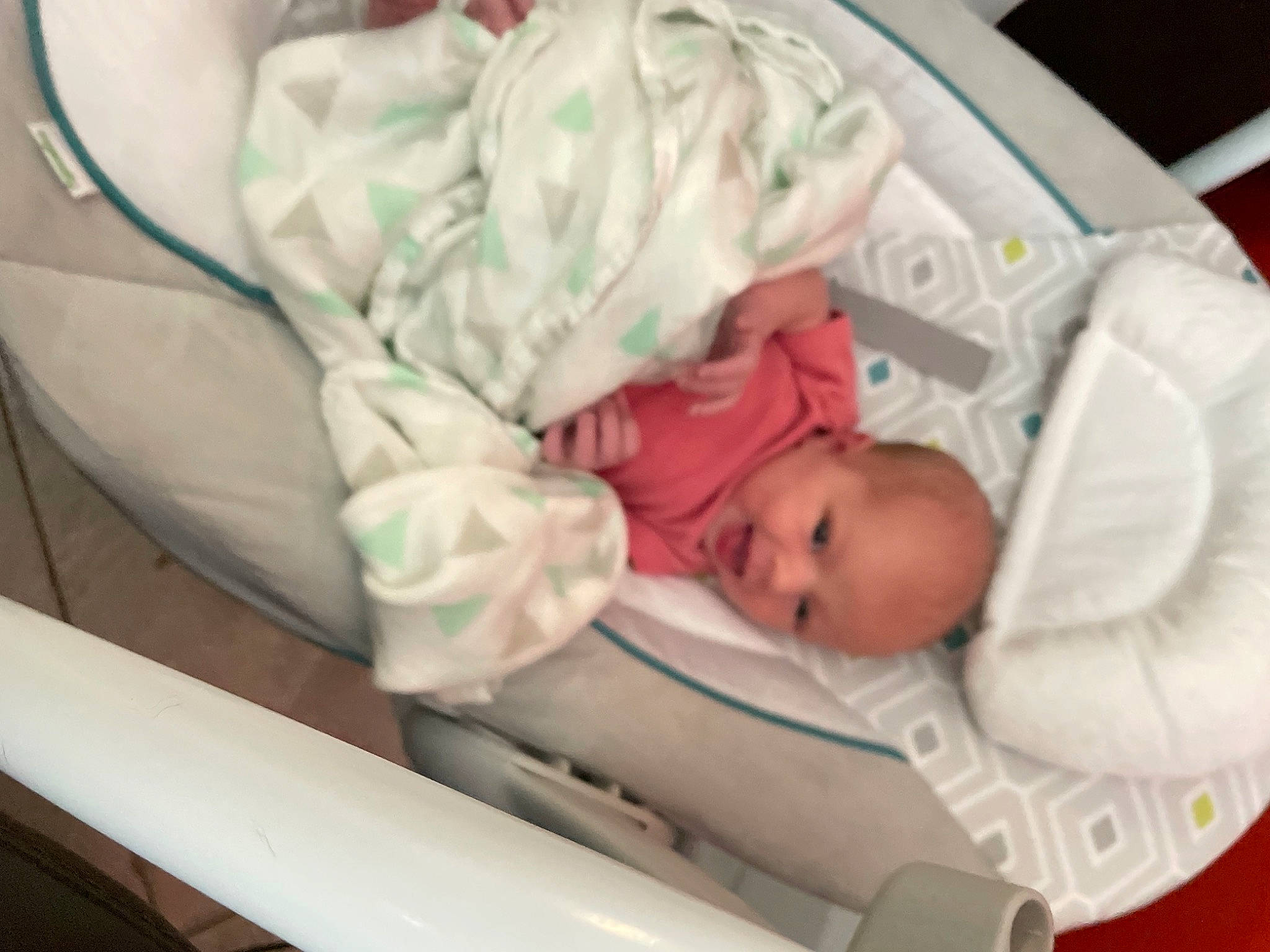 Harli is registered to the contest to win money with this photo: baby, baby_carriage, baby_products, baby_safety, baby_sleeping, baby_toddler_clothing, bedtime, child, comfort, infant_bed, linens, nap, person, room, skin, sleep, toddler