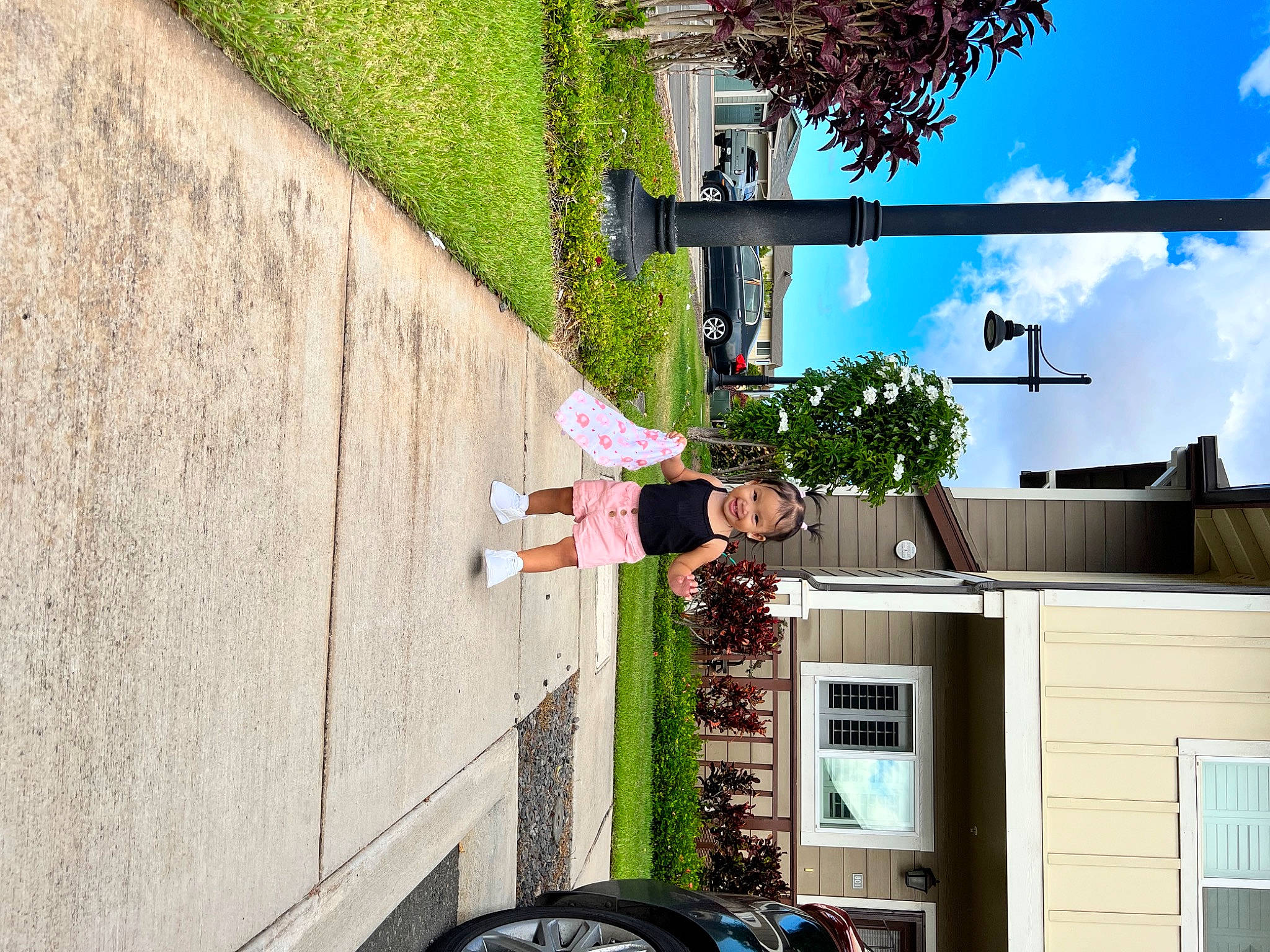 Hope is registered to the contest to win money with this photo: adventure, architecture, building, city, cloud, facade, house, joy, leisure, line, pedestrian, person, plant, recreation, road, sky, street, tree, urban_design, wall