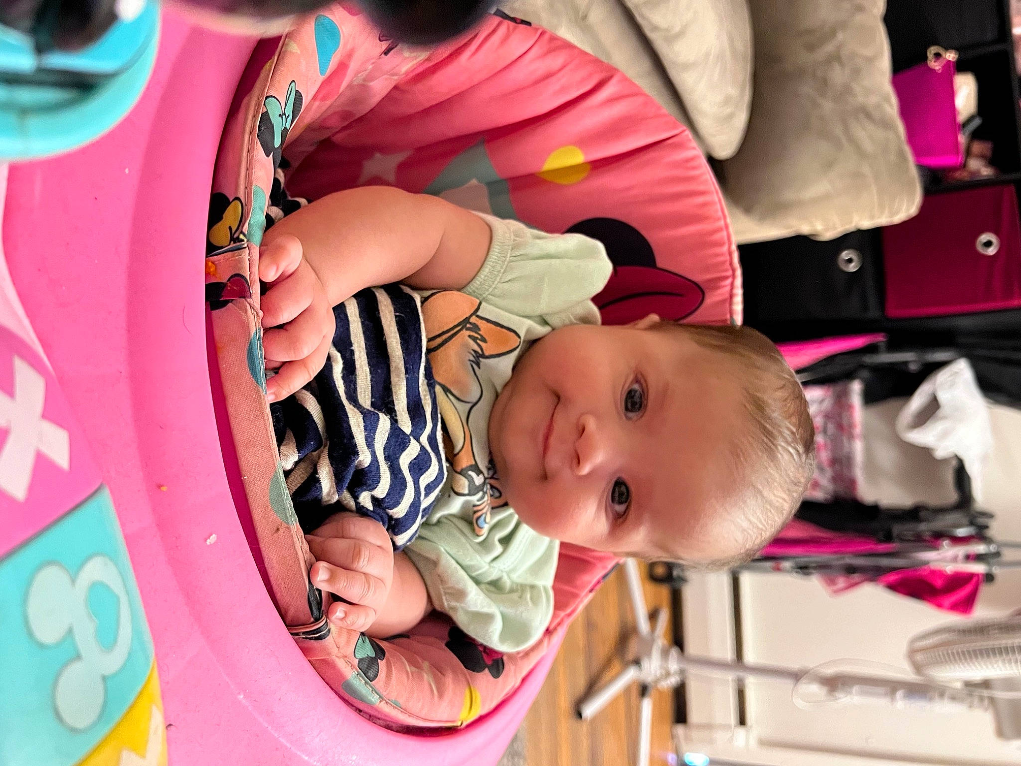 Kehlani joined the competition — help win amazing prizes! arm, baby, baby_products, baby_toddler_clothing, cheek, child, facial_expression, fun, hairstyle, happy, head, human, human_body, person, photograph, pink, skin, snapshot, textile, toddler