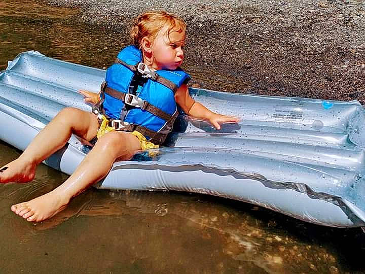 Isabella Renfer joined the competition — help win amazing prizes! asphalt, automotive_tire, baby, barefoot, child, electric_blue, fun, grass, happy, human_leg, leisure, outdoor_furniture, people_in_nature, person, play, recreation, sitting, soil, t_shirt, thigh