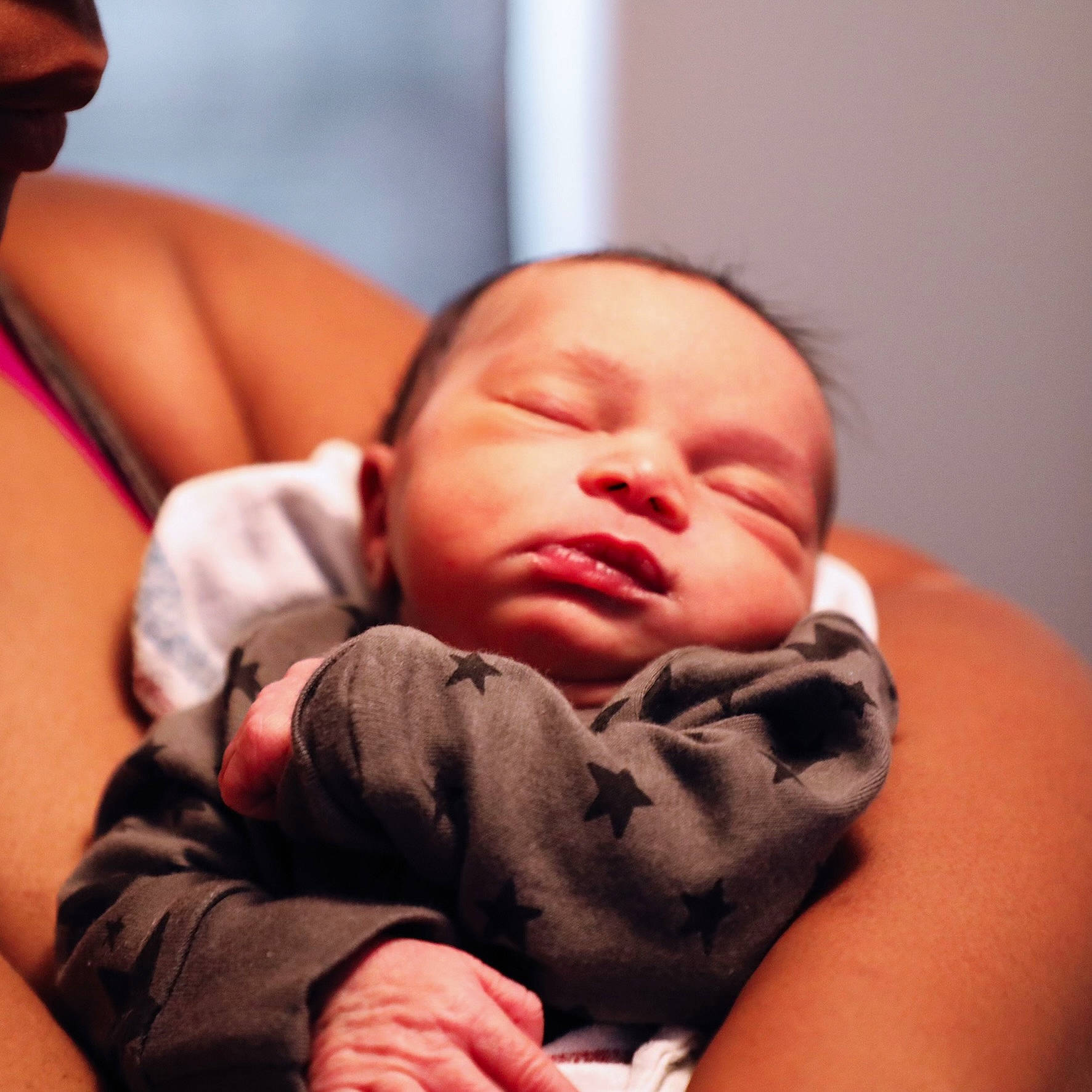 Ariana is registered to the contest to win money with this photo: baby, baby_sleeping, baby_toddler_clothing, bedtime, cheek, child, chin, close_up, comfort, eyelash, facial_expression, finger, happy, head, human, mouth, nose, people, person, skin