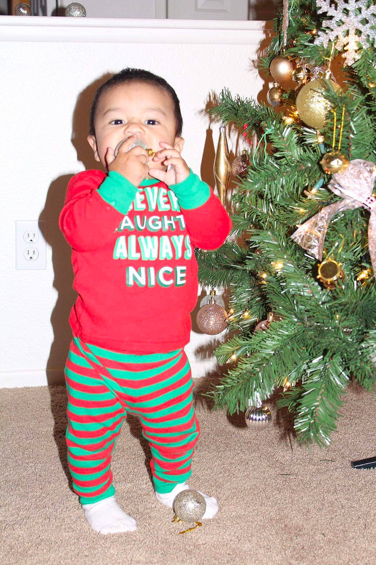 Marcos joined the competition — help win amazing prizes! child, christmas, christmas_decoration, christmas_ornament, christmas_tree, event, holiday, person, toddler