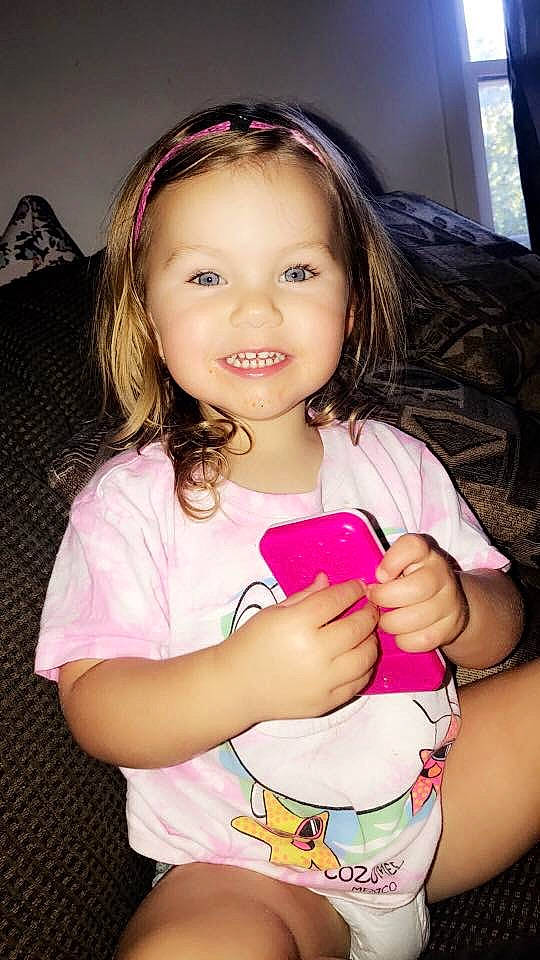 Kinleigh joined the competition — help win amazing prizes! brown_hair, cheek, child, child_model, daughter, finger, joy, mouth, person, pink, skin, smile, toddler