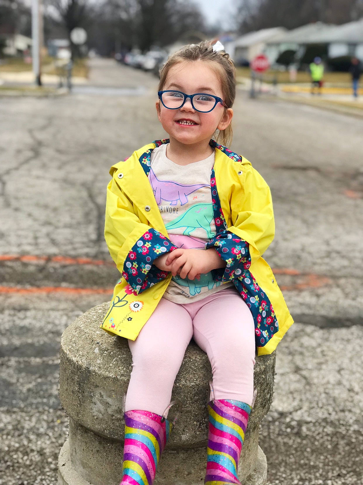 Kinleigh joined the competition — help win amazing prizes! beauty, child, design, eye, eyewear, face, facial_expression, fashion, footwear, fun, glasses, joint, joy, people, person, photograph, pink, smile, snapshot, street_fashion