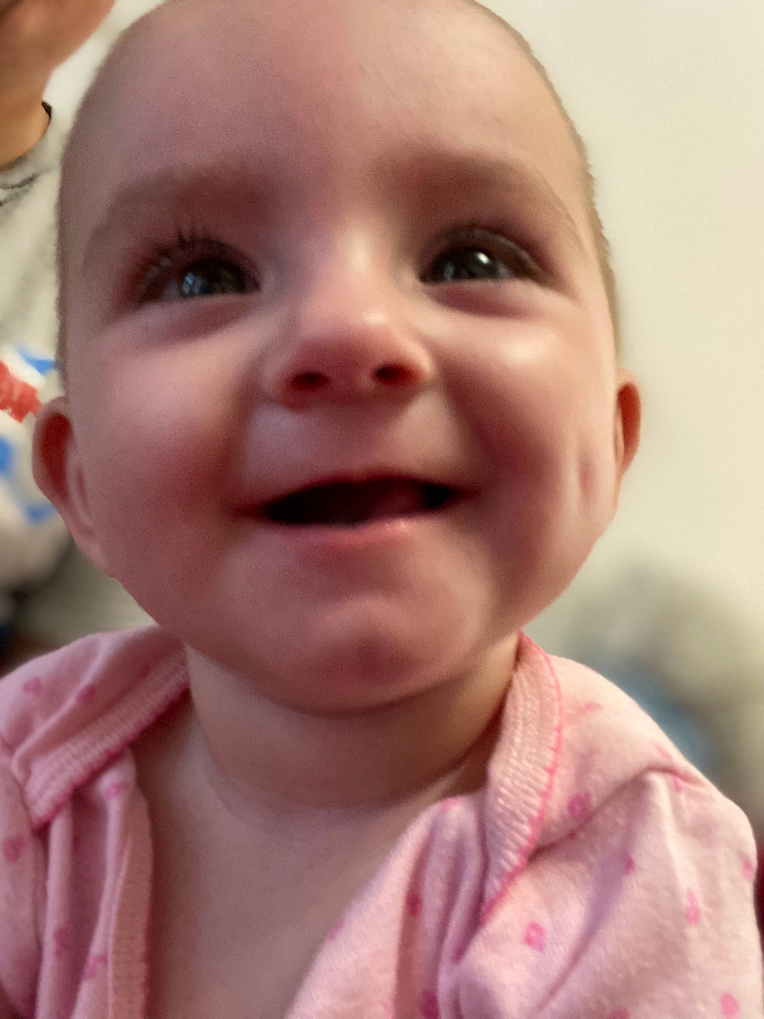 Nimah joined the competition — help win amazing prizes! baby, baby_toddler_clothing, cheek, chin, ear, eyebrow, eyelash, fun, happy, iris, jaw, joy, lip, mouth, neck, nose, person, pink, skin, smile