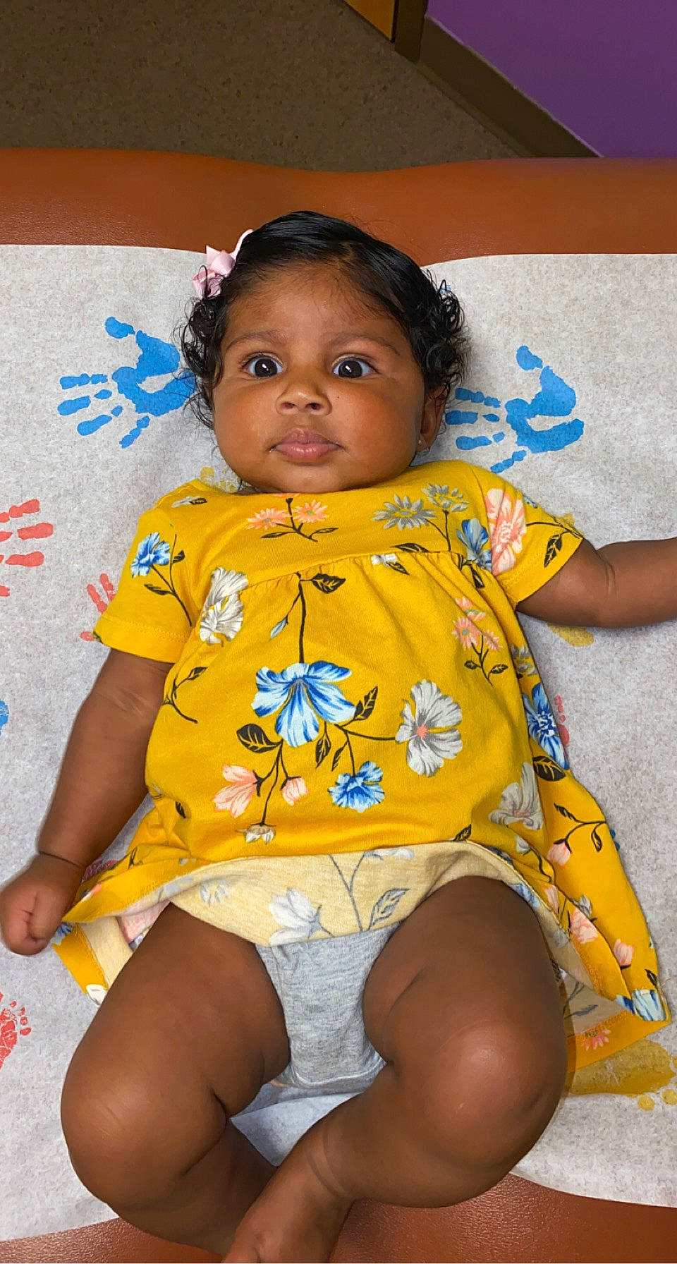 Melani joined the competition — help win amazing prizes! baby_toddler_clothing, cheek, child, chin, clothing, facial_expression, fun, hairstyle, happy, human, iris, mouth, person, pink, skin, sleeve, t_shirt, textile, thigh, toddler