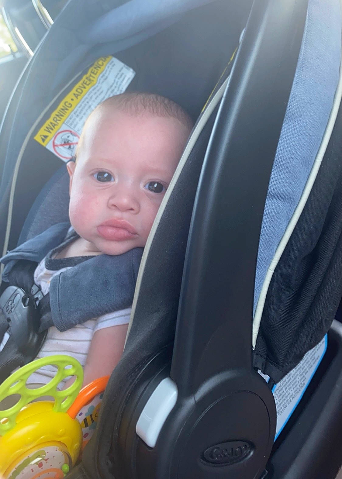 Julius joined the competition — help win amazing prizes! auto_part, automotive_design, automotive_wheel_system, baby, baby_carriage, baby_products, car_seat, car_seat_cover, child, comfort, electric_blue, head_restraint, motor_vehicle, person, seat_belt, steering_part, steering_wheel, toddler, vehicle_door, wheel