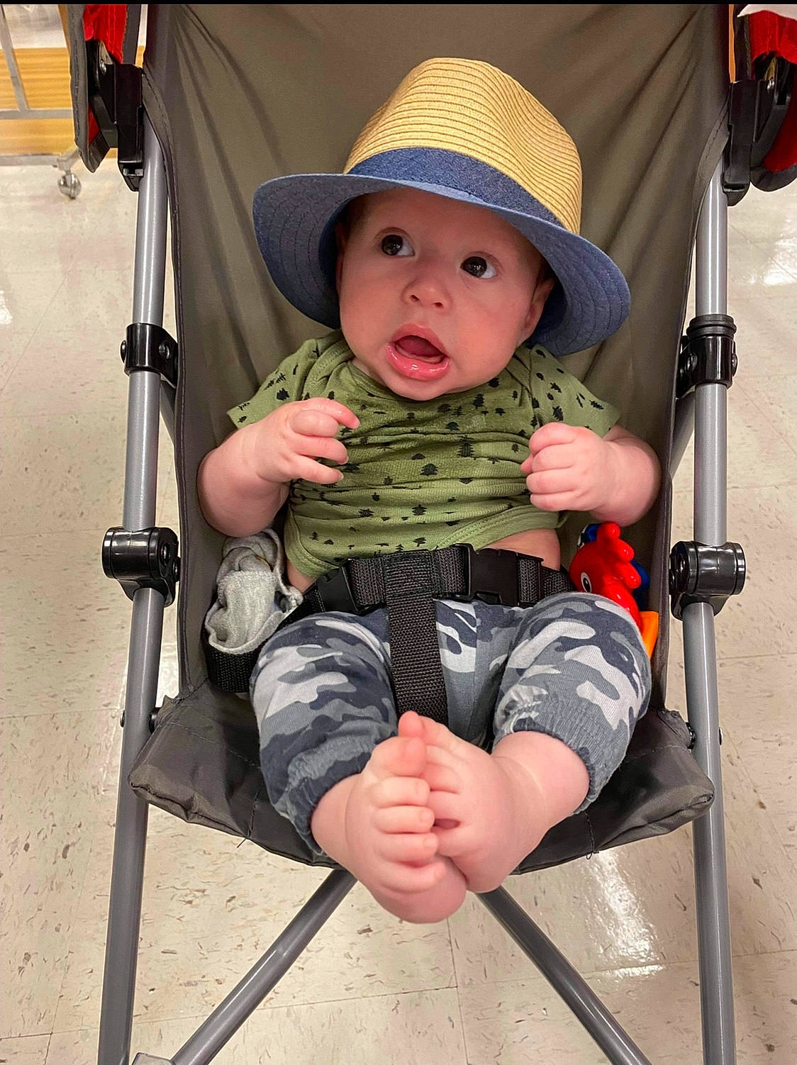 Julius joined the competition — help win amazing prizes! baby, baby_carriage, baby_products, baby_toddler_clothing, beauty, chair, child, chin, eye, fashion_accessory, fedora, fun, hat, headwear, person, product, sitting, skin, snapshot, sun_hat