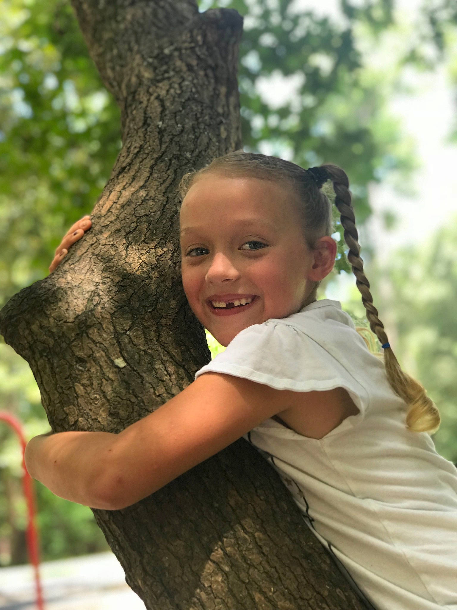 Harmony joined the competition — help win amazing prizes! child, child_model, joy, person, plant, smile, toddler, tree, trunk