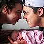 Lyanna a rejoint le concours — aidez-le/la à gagner de superbes lots ! adult, baby, cap, caring, child, closeup, expression, face, family, hand, headwear, indoor, interaction, love, parent, pink_blanket, portrait, skin, sleeping, tenderness