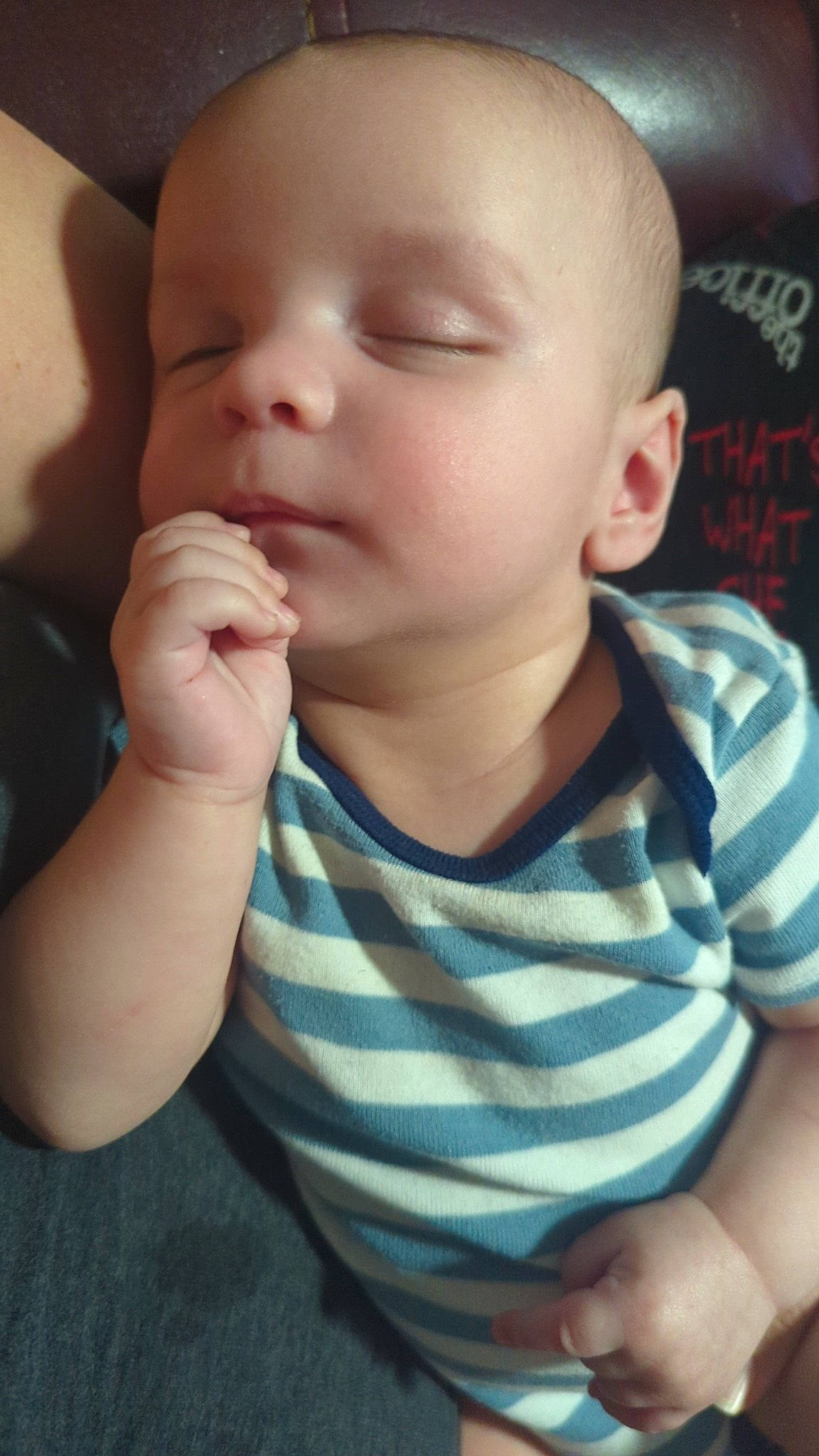 Elijah is registered to the contest to win money with this photo: arm, baby_toddler_clothing, cheek, chin, ear, eyebrow, eyelash, finger, forehead, gesture, happy, iris, lip, mouth, muscle, neck, nose, person, shoulder, skin