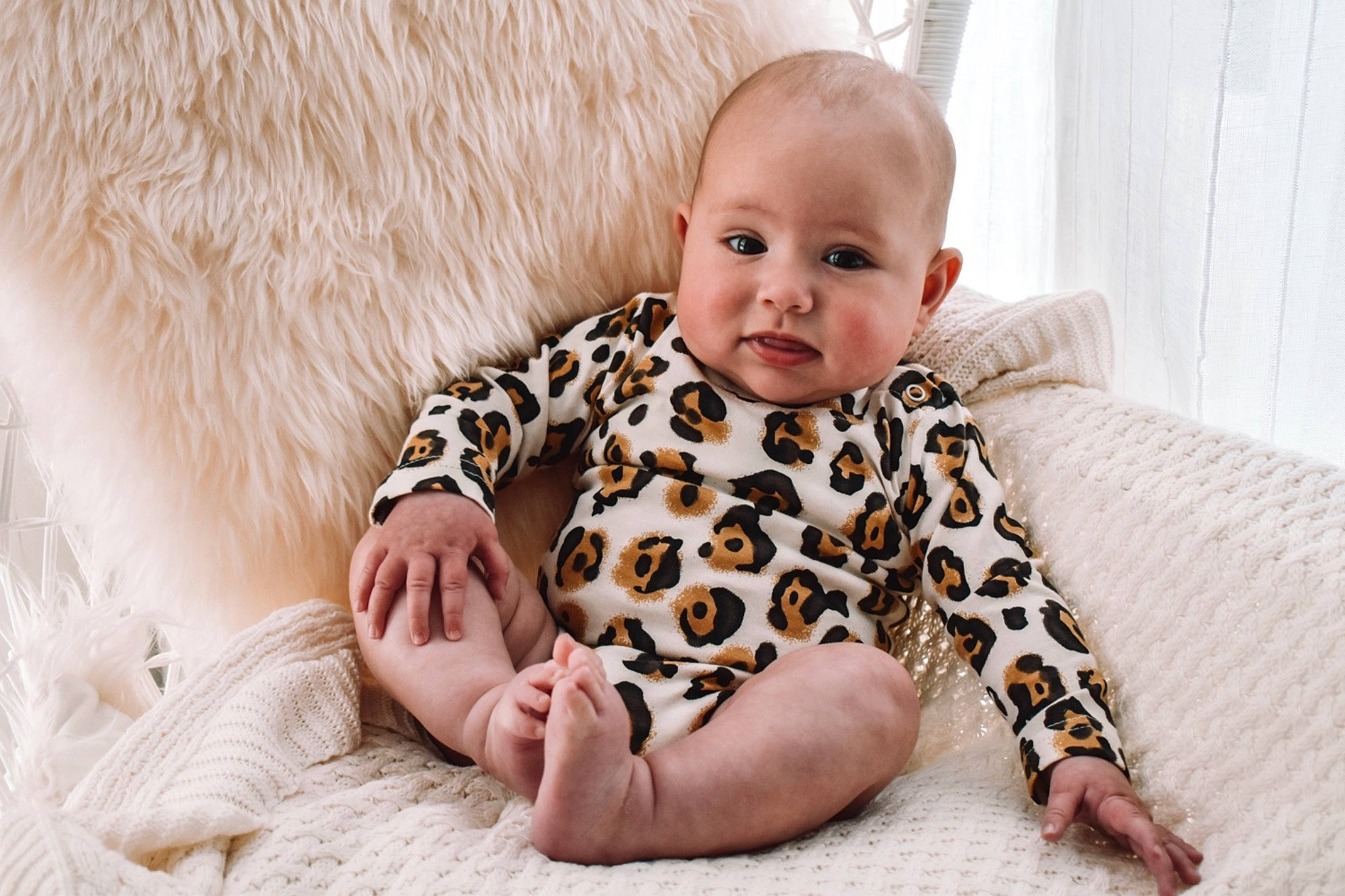 Macey joined the competition — help win amazing prizes! baby, baby_toddler_clothing, child, pattern, person, photograph, photography, portrait_photography, sitting, toddler, tummy_time