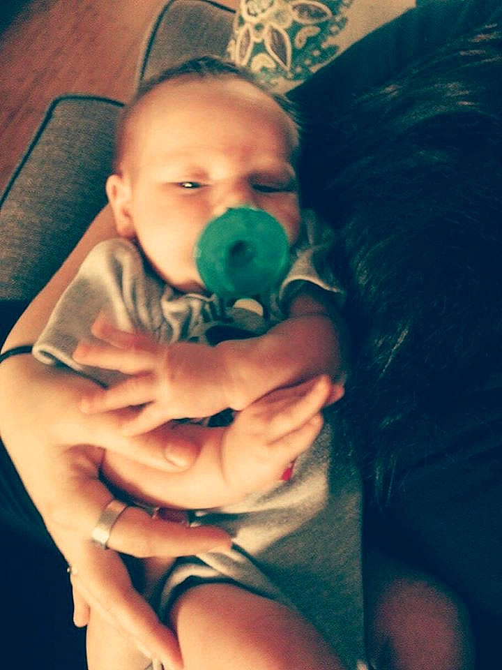 Lacy is registered to the contest to win money with this photo: arm, baby, canidae, cheek, child, cool, eye, finger, hand, head, leg, mouth, nose, person, selfie, skin, sleep, toddler