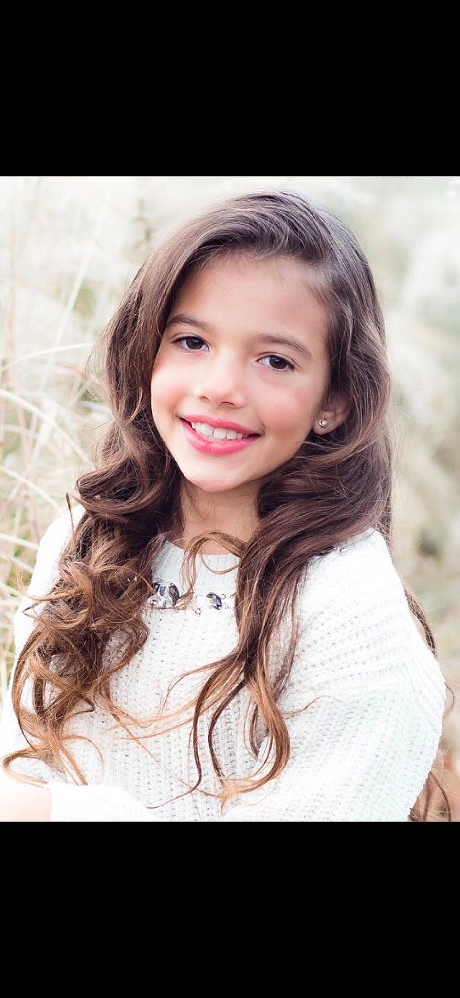 Briana joined the competition — help win amazing prizes! beauty, brown_hair, child, child_model, chin, eye, eyebrow, face, facial_expression, forehead, hair, hairstyle, joy, layered_hair, lip, long_hair, nose, person, photograph, portrait