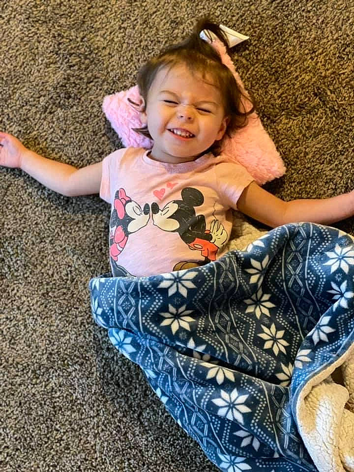 Adalyn is registered to the contest to win money with this photo: arm, baby_toddler_clothing, black_hair, child, cool, flash_photography, fun, grass, happy, joint, leg, leisure, people_in_nature, person, shoulder, skin, smile, standing, thigh, toddler