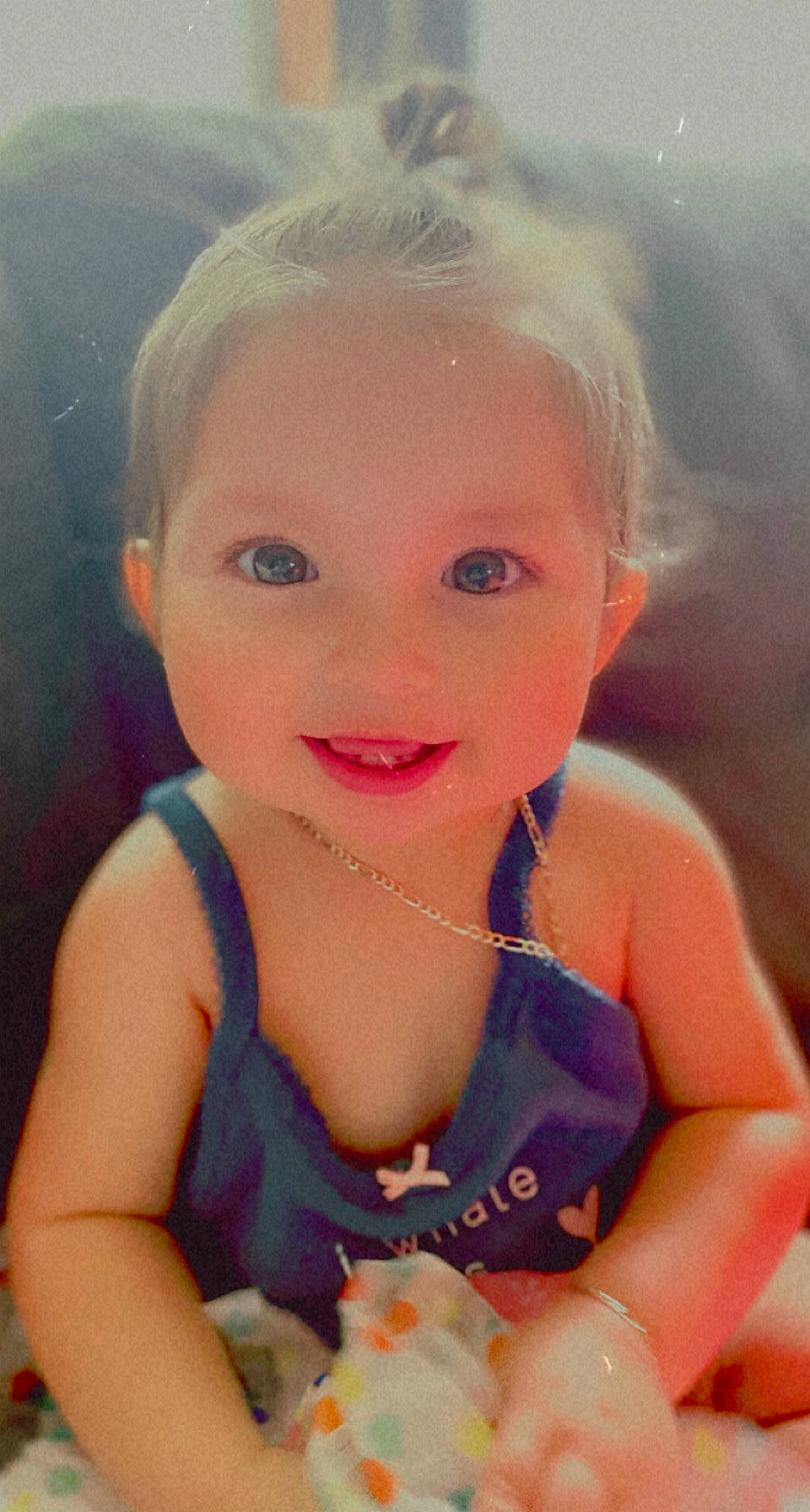 Ezlyn joined the competition — help win amazing prizes! arm, baby_toddler_clothing, cheek, cool, eyebrow, face, facial_expression, fun, hairstyle, happy, headgear, iris, lip, mouth, nose, person, pink, skin, smile, sunlight