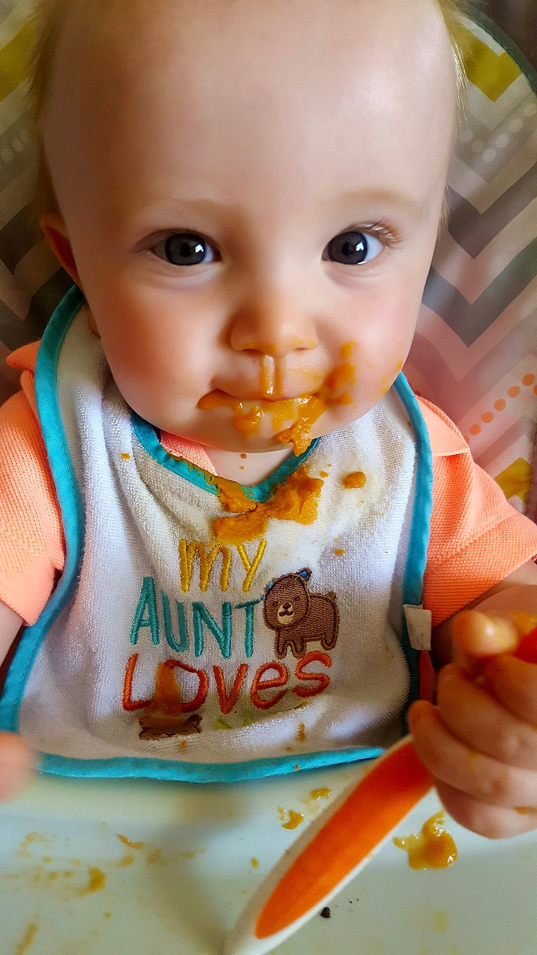 Calvin is registered to the contest to win money with this photo: baby_food, child, doll, eating, flavor, infant, iris, junk_food, person, skin, sweetness, toddler