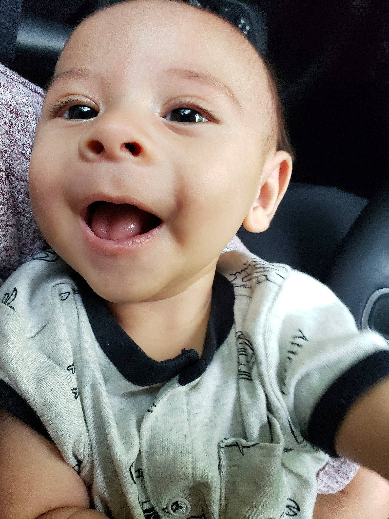 Brogan joined the competition — help win amazing prizes! baby, beauty, cheek, child, chin, cool, eye, eyebrow, face, facial_expression, forehead, happy, head, laugh, lip, mouth, nose, person, skin, smile