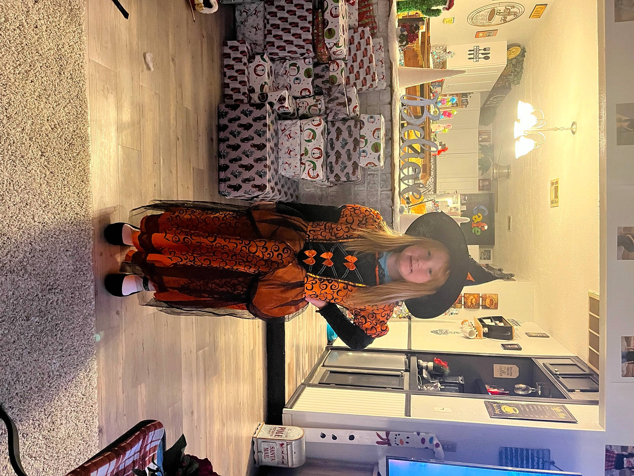 Adalynn is registered to the contest to win money with this photo: art, building, ceiling, curtain, door, engineering, flooring, hat, interior_design, joy, machine, musical_instrument, pattern, person, room, space, t_shirt, visual_arts, wood