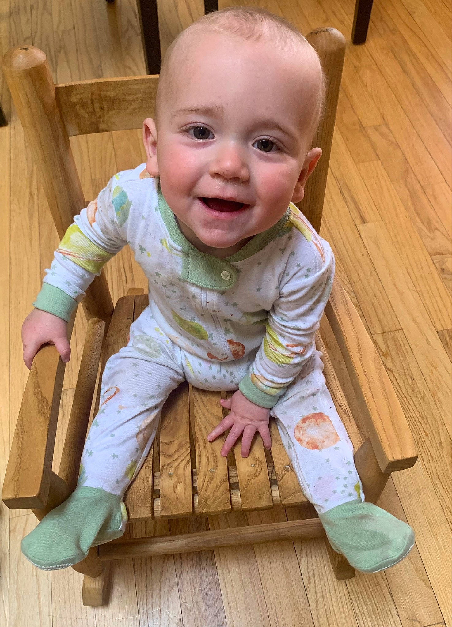 Giovani joined the competition — help win amazing prizes! baby, baby_toddler_clothing, cheek, child, clothing, face, floor, flooring, happy, hardwood, iris, joy, nose, outerwear, person, product, skin, sleeve, smile, toddler