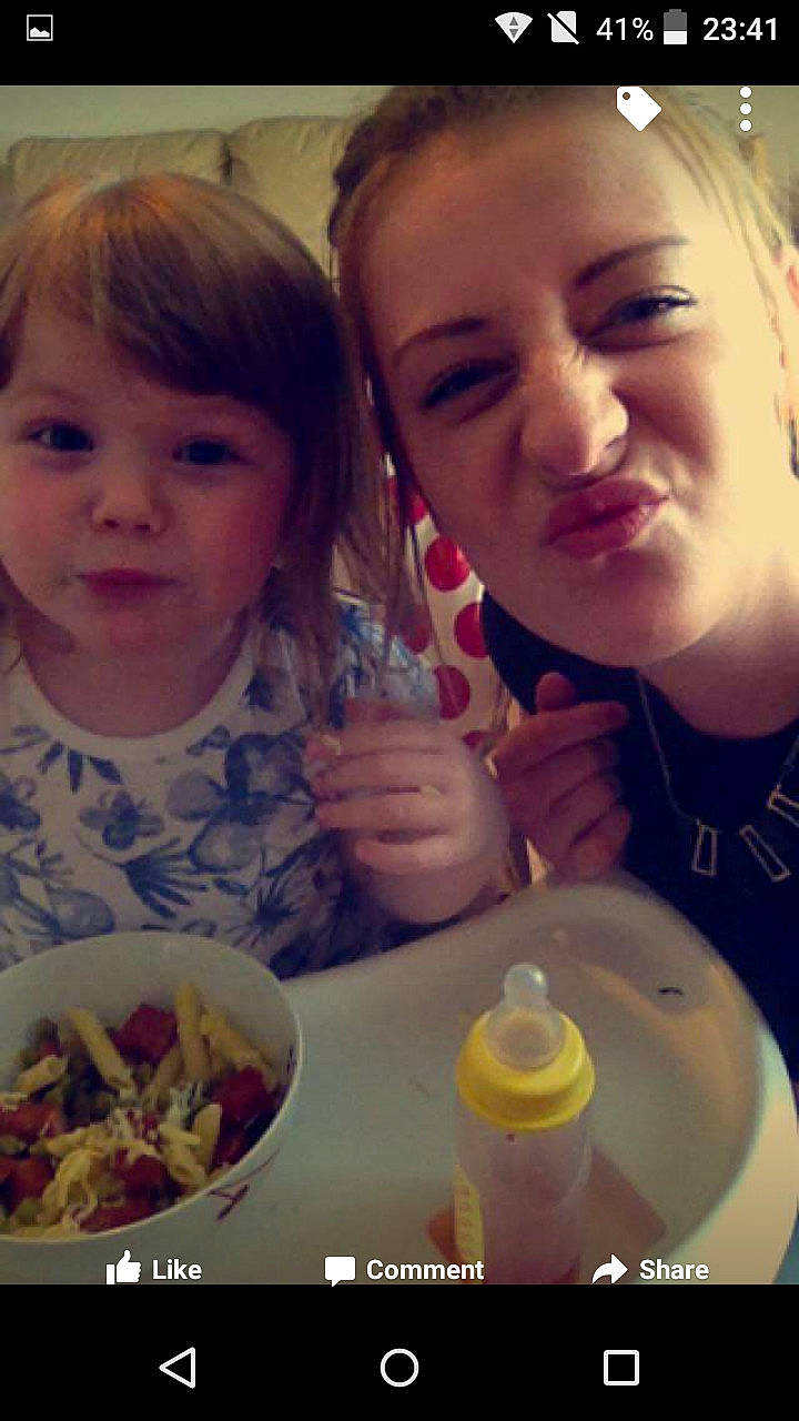 Imogen joined the competition — help win amazing prizes! anger, cheek, child, eating, face, finger, fun, girl, happiness, lip, nose, person, photo_caption, product, selfie, smile, toddler