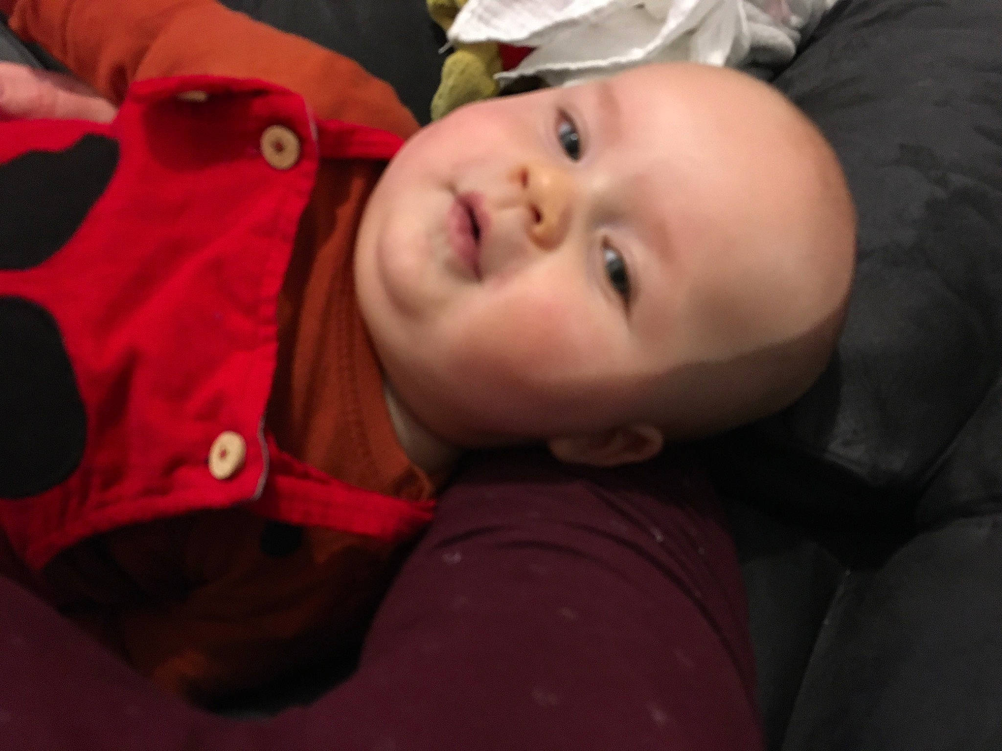 Adrien a rejoint le concours — aidez-le/la à gagner de superbes lots ! baby, cheek, child, chin, close_up, ear, eye, eyebrow, face, forehead, head, lip, mouth, nose, person, pink, product, red, skin, smile